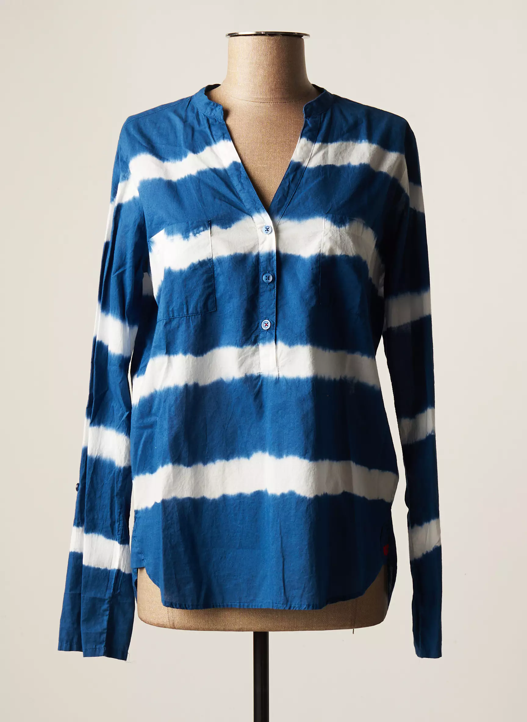 Amour Blouses Femme couleur bleu