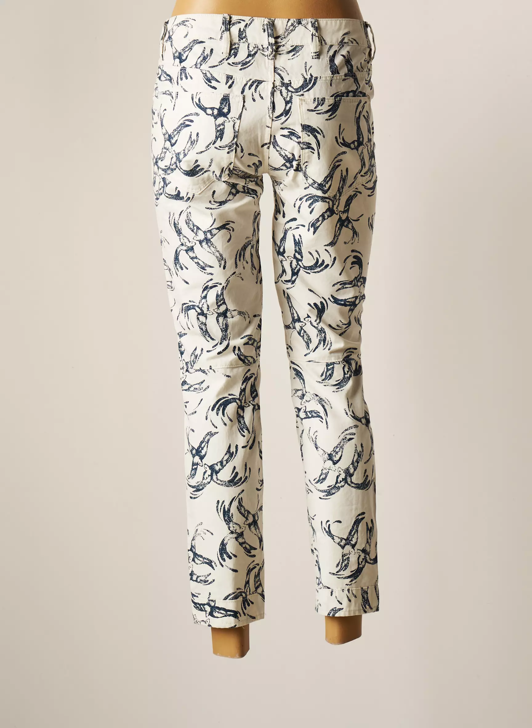 G Star Pantalon7 8 Femme couleur blanc
