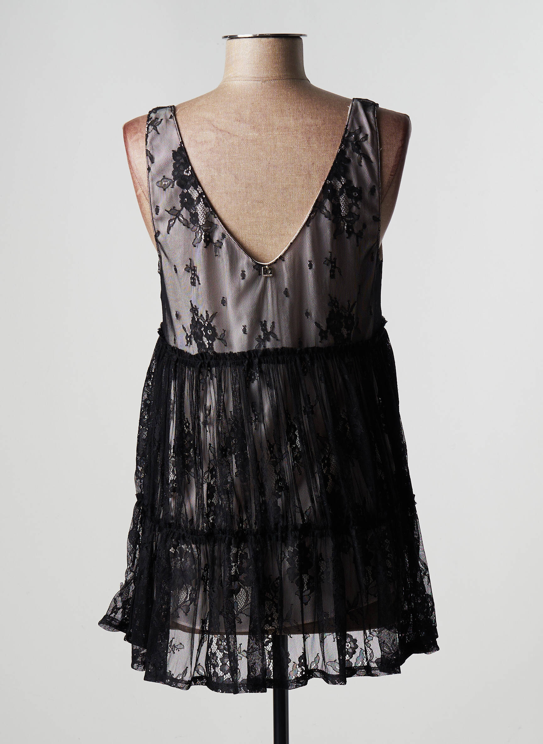 Twinset Tuniquemanchelongue Femme couleur noir