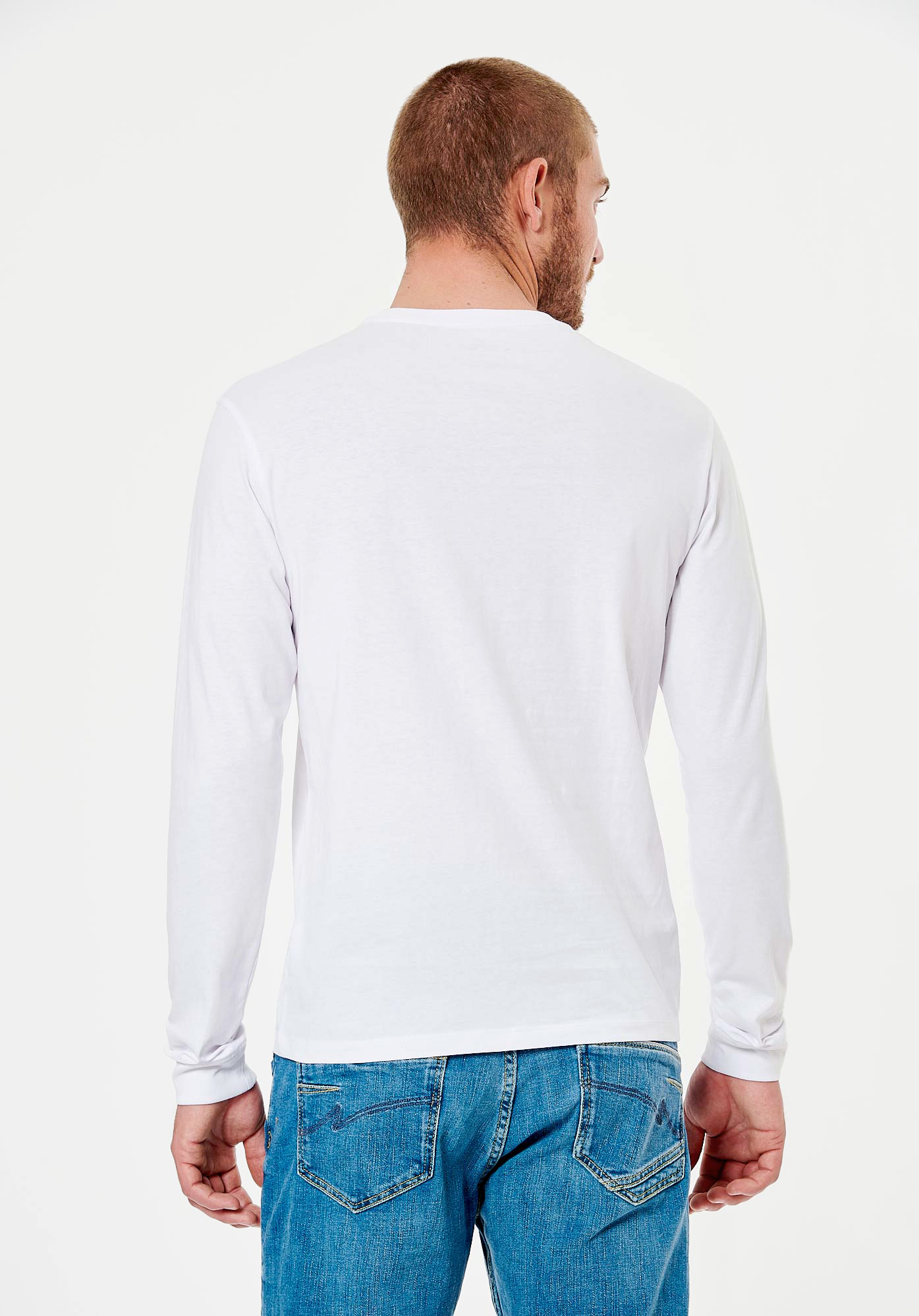 RUDY   T-shirt blanc homme 100% coton