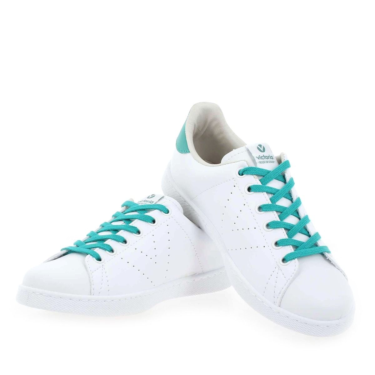 Victoria  1125306 TENIS EFECTO - Blanc Turquoise