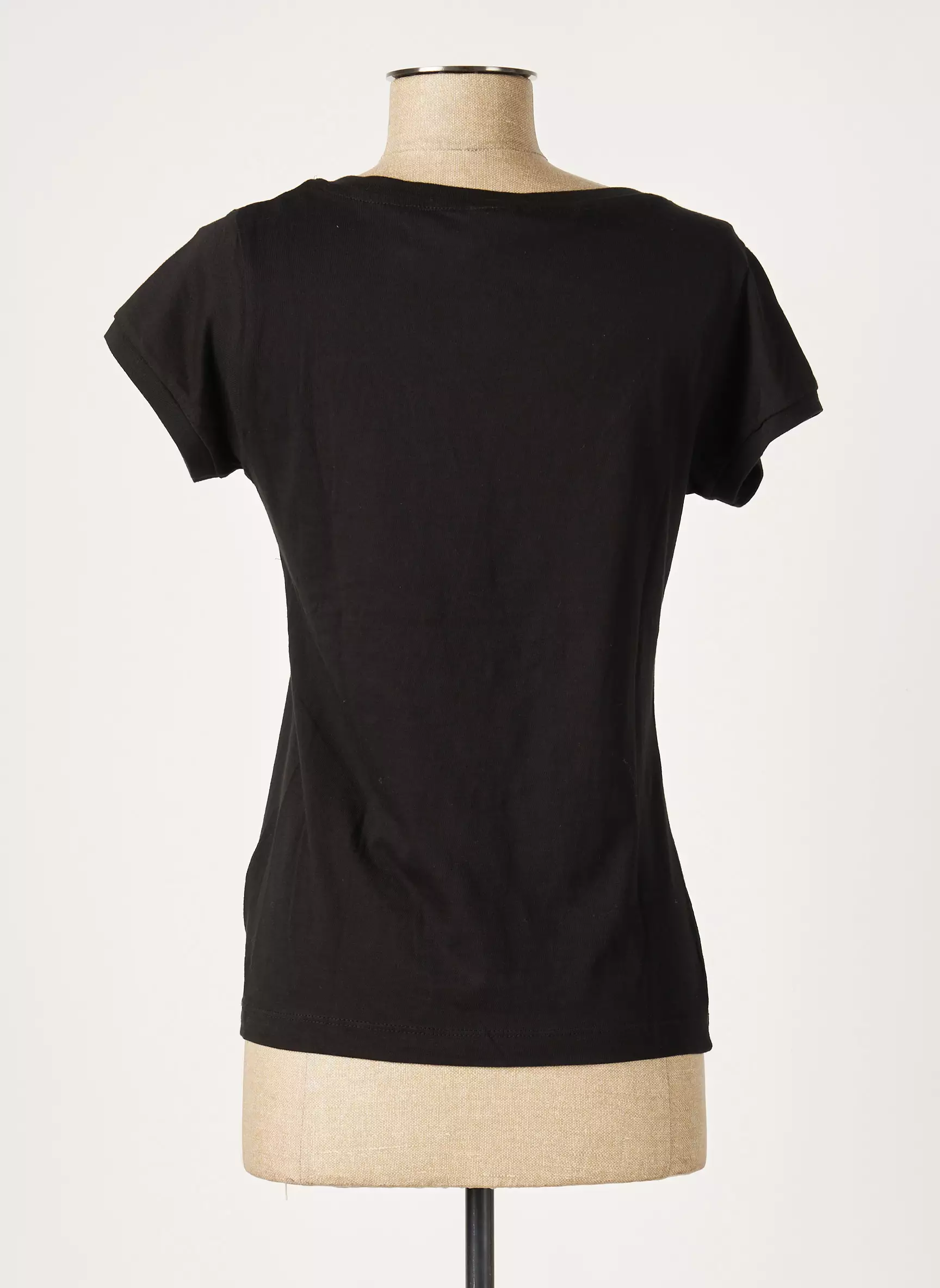 Monsieur Steve Tshirts Femme couleur noir