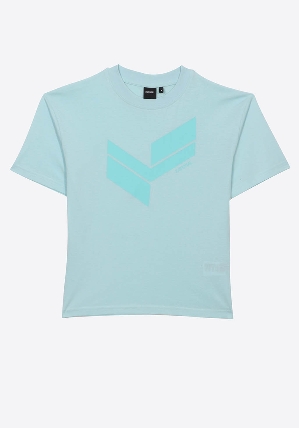 PIERO  T-shirt bleu clair Garçon en 100% coton