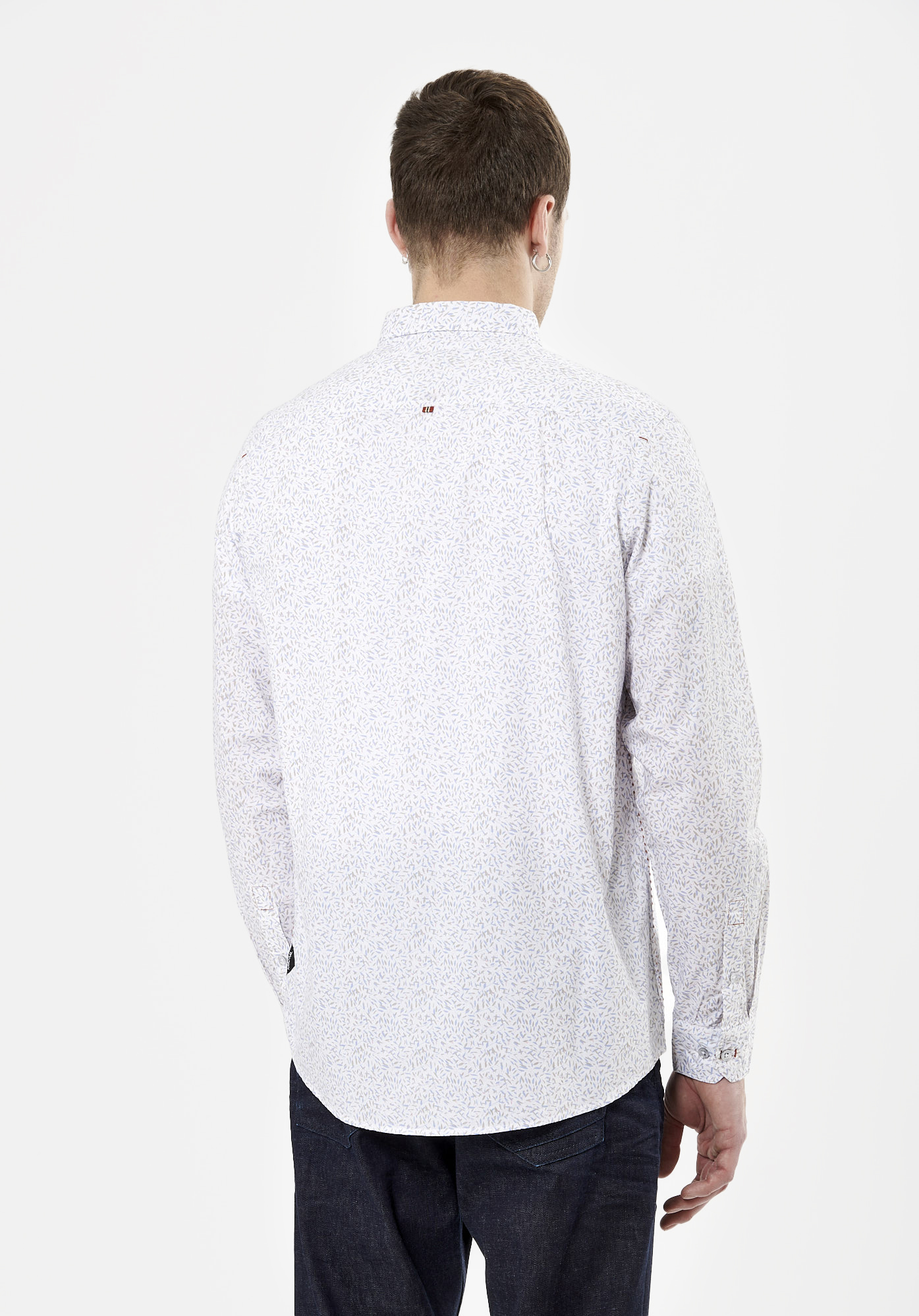 MARKY  Chemise blanche Homme en 100% coton