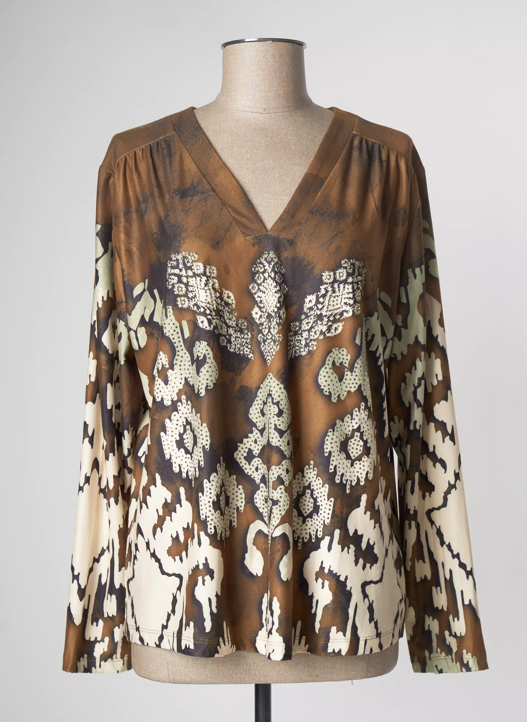 Missy Tops Femme couleur marron