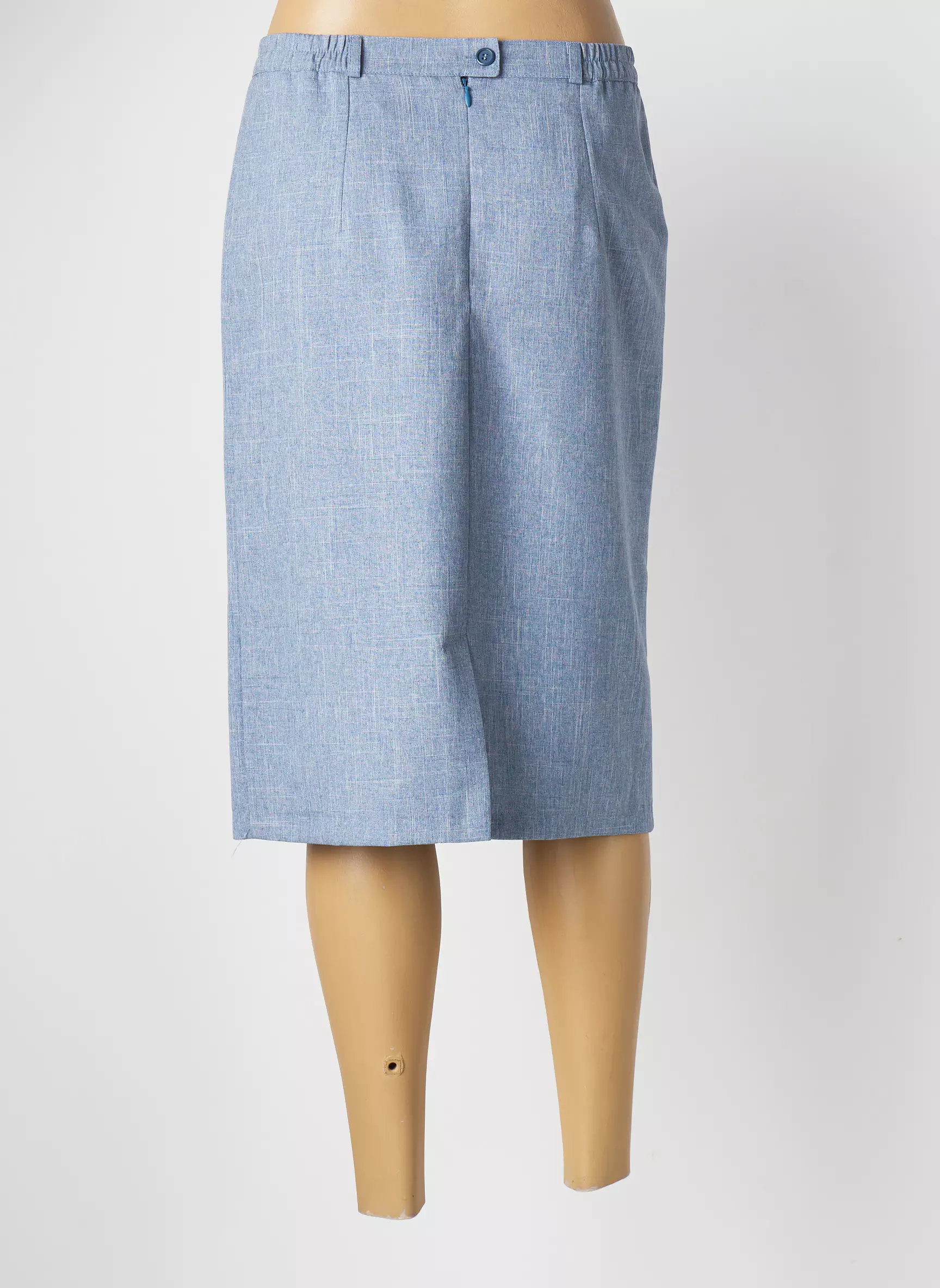 Valmode Jupes Mi Longues Femme couleur bleu