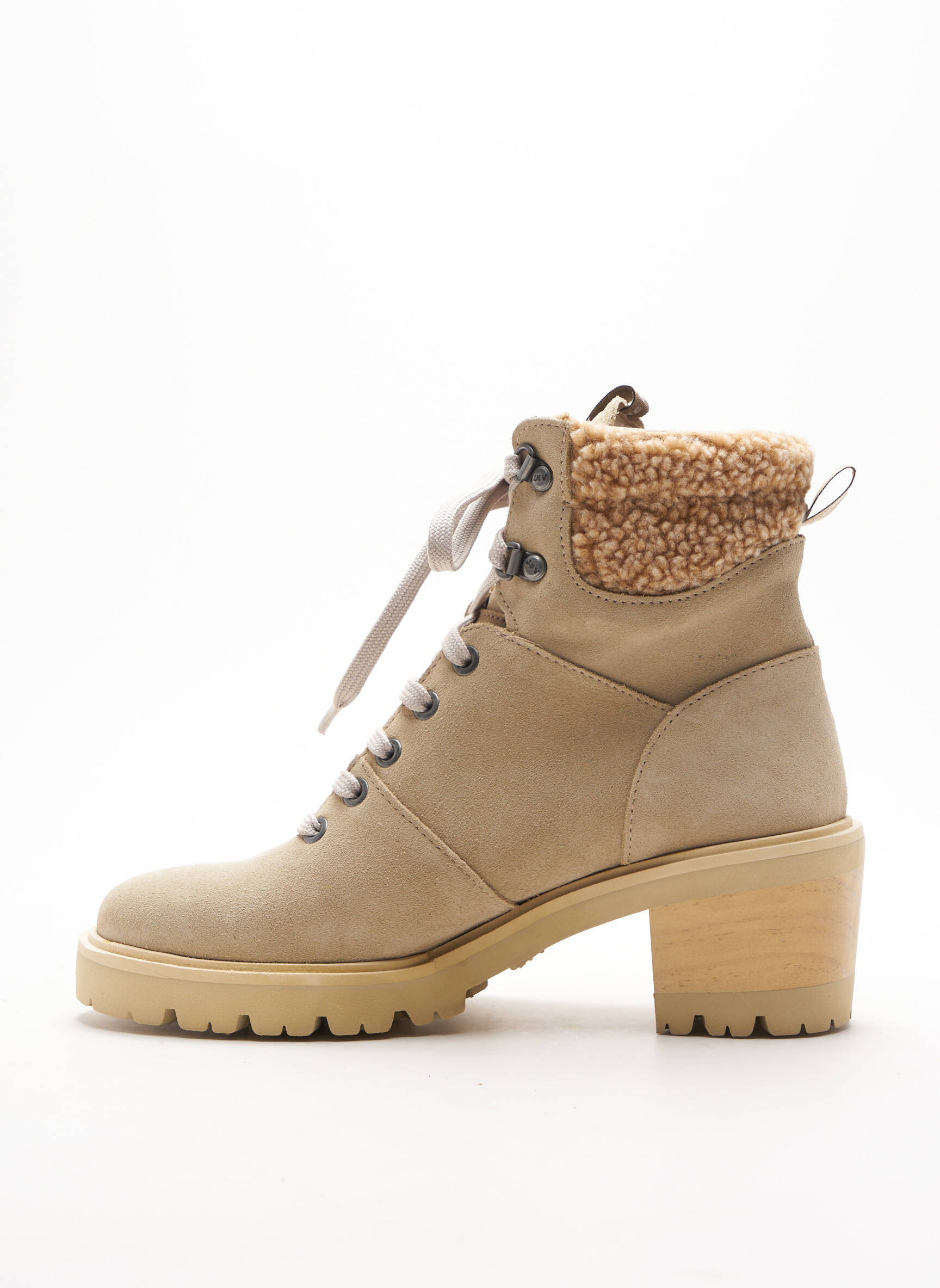 Art Bottines Femme couleur beige