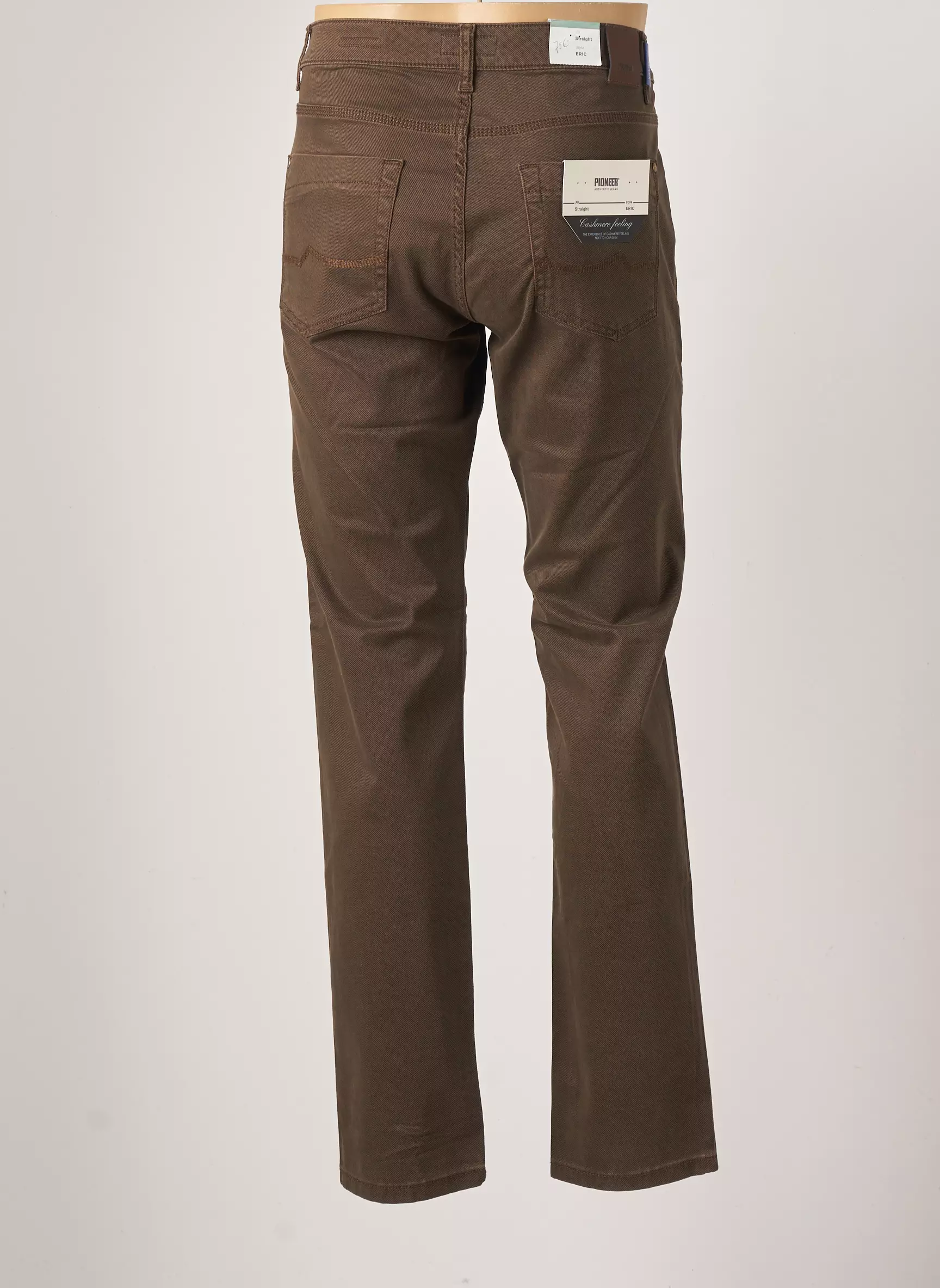 Pioneer Pantalons Droits Homme couleur marron