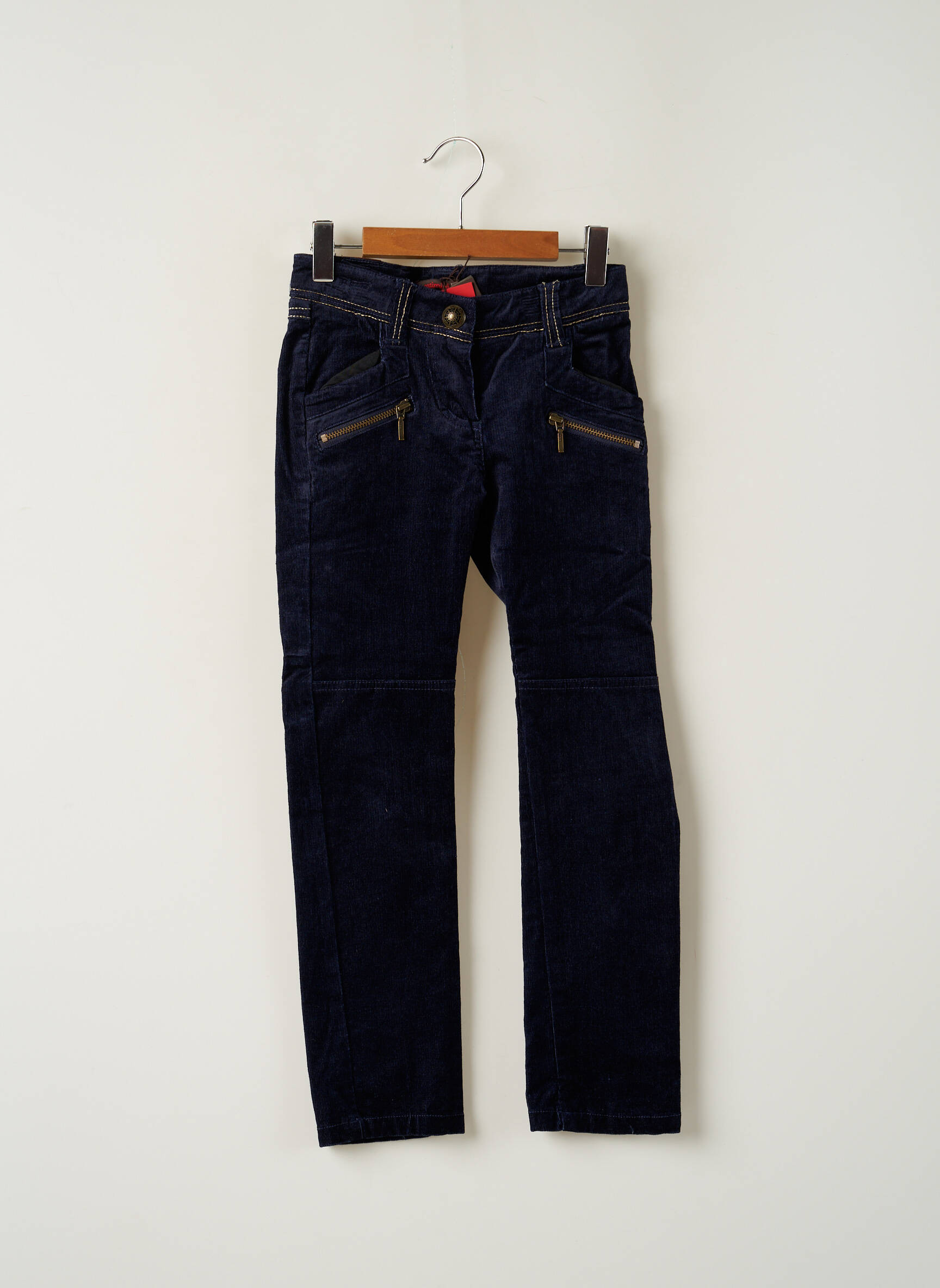 Catimini Pantalons Droits Fille couleur bleu