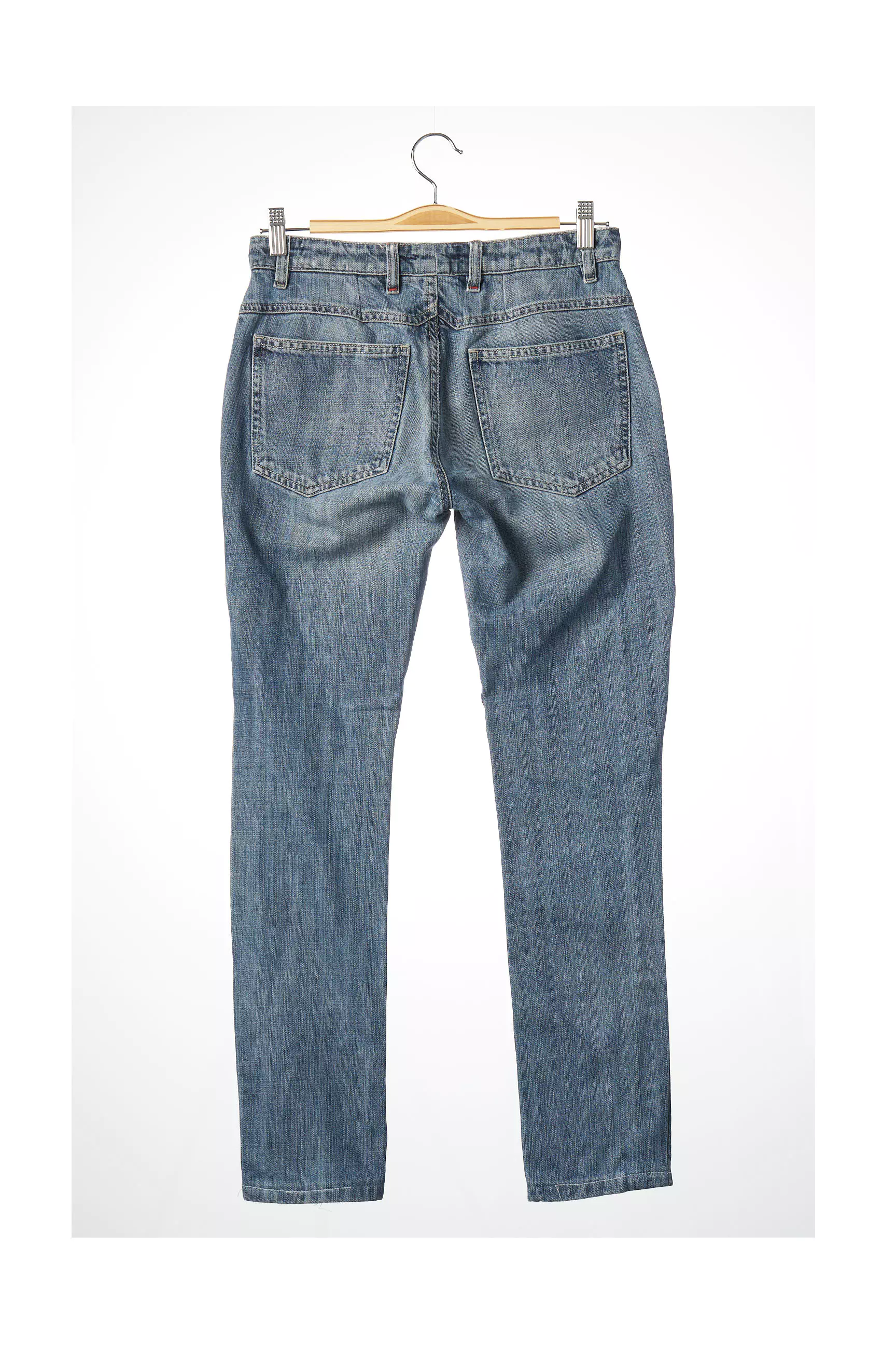 Faconnable Pantalon7 8 Femme couleur bleu
