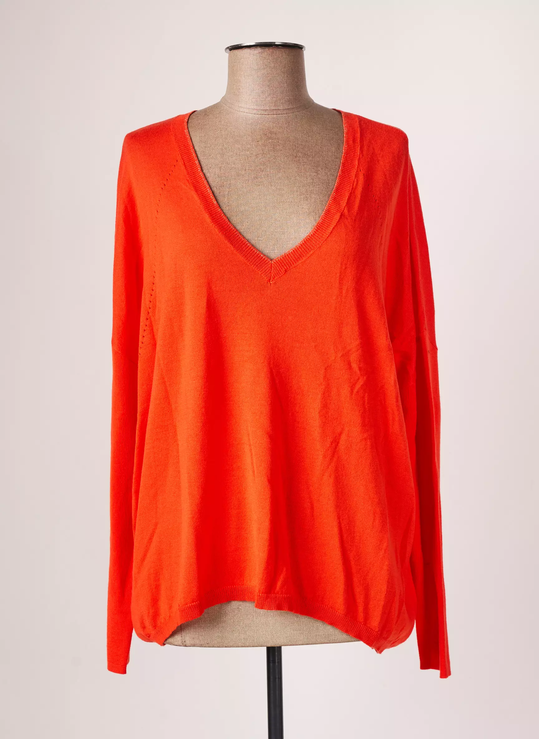 Rue Mazarine Pulls Femme couleur orange