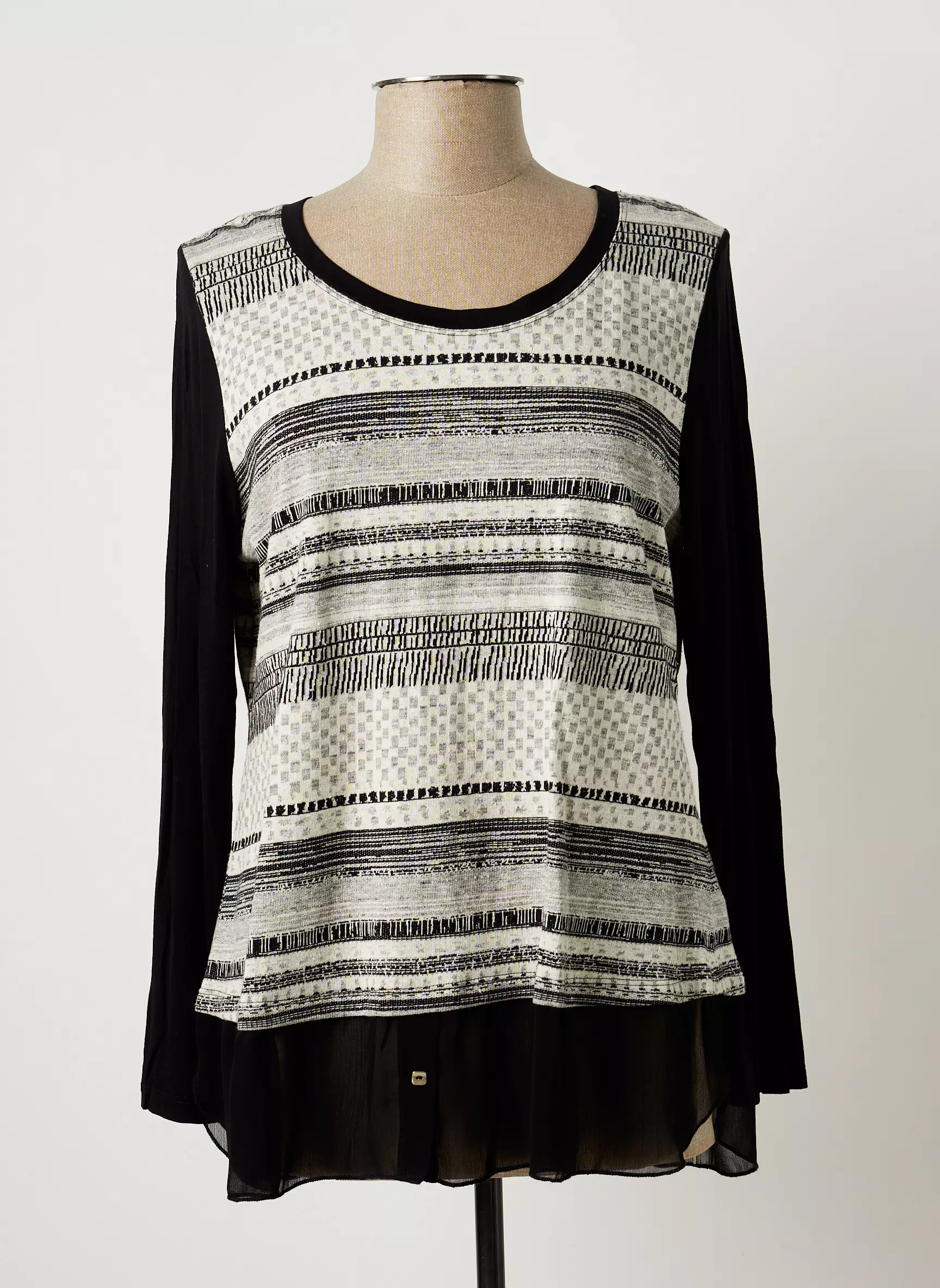 Maloka Tshirts Femme couleur noir
