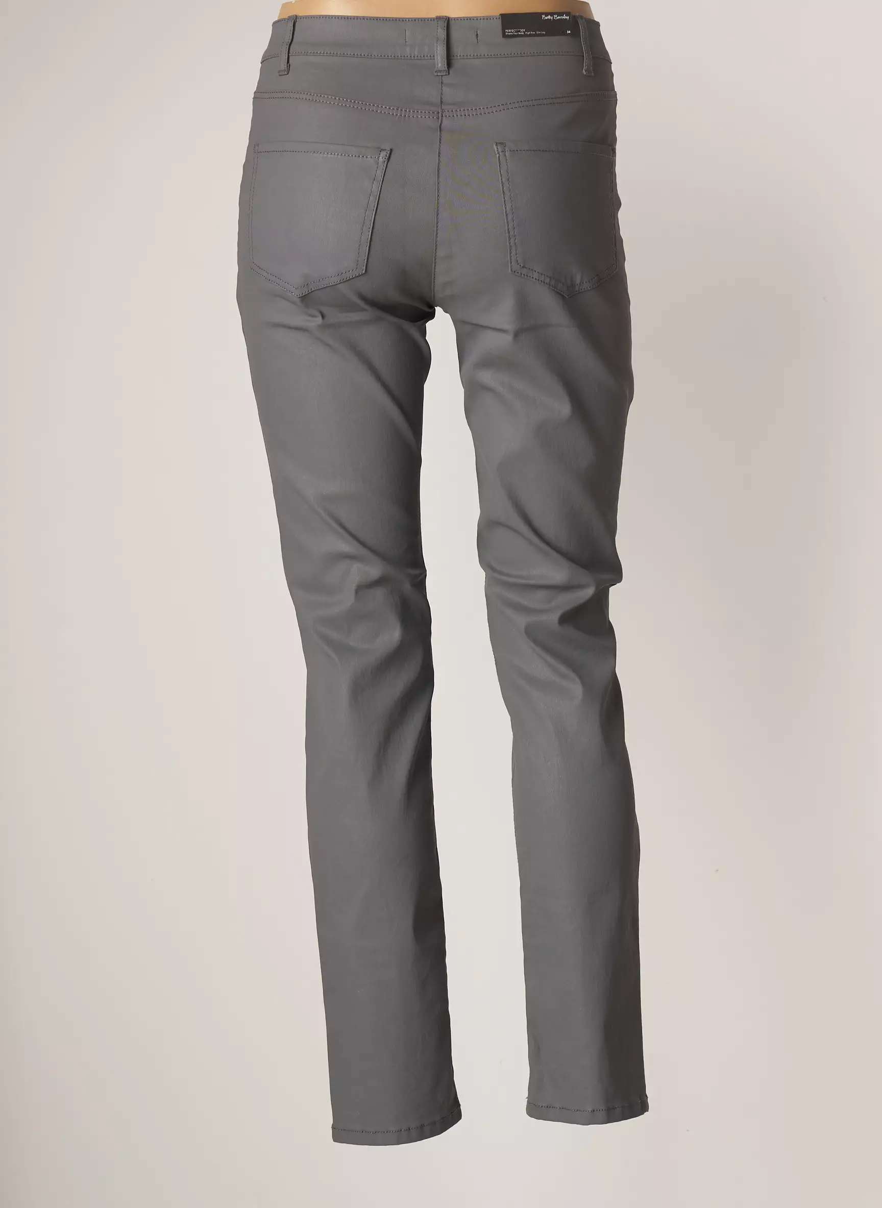 Betty Barclay Pantalons Slim Femme couleur gris