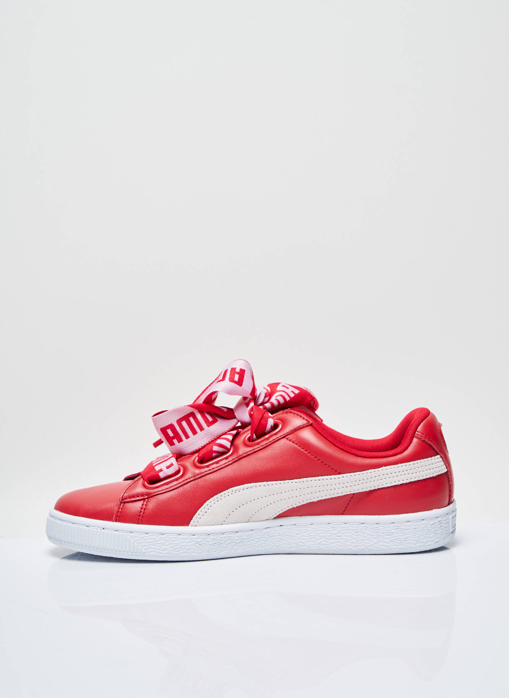Puma Baskets Femme couleur rouge