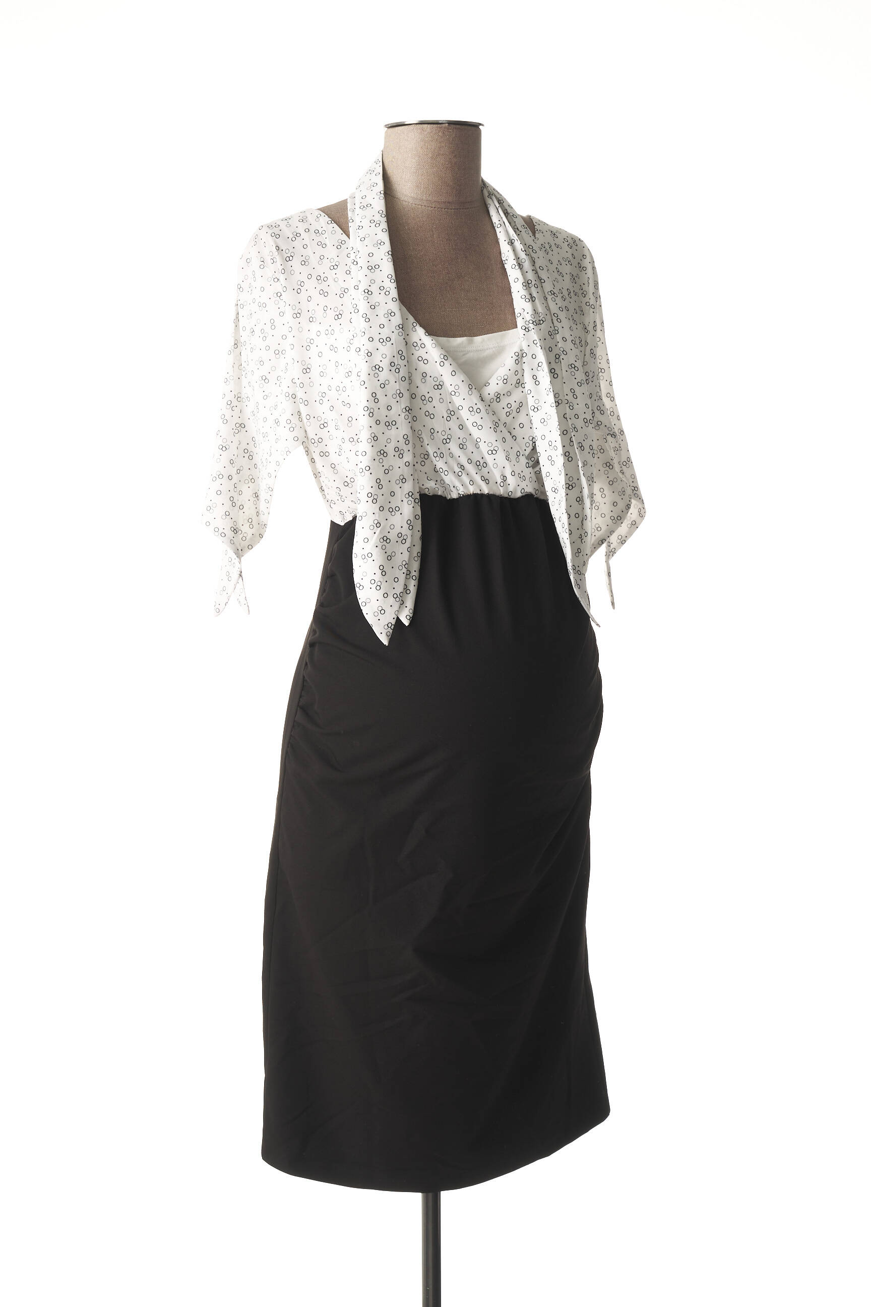 9 Fashion Robes Maternite Femme couleur noir