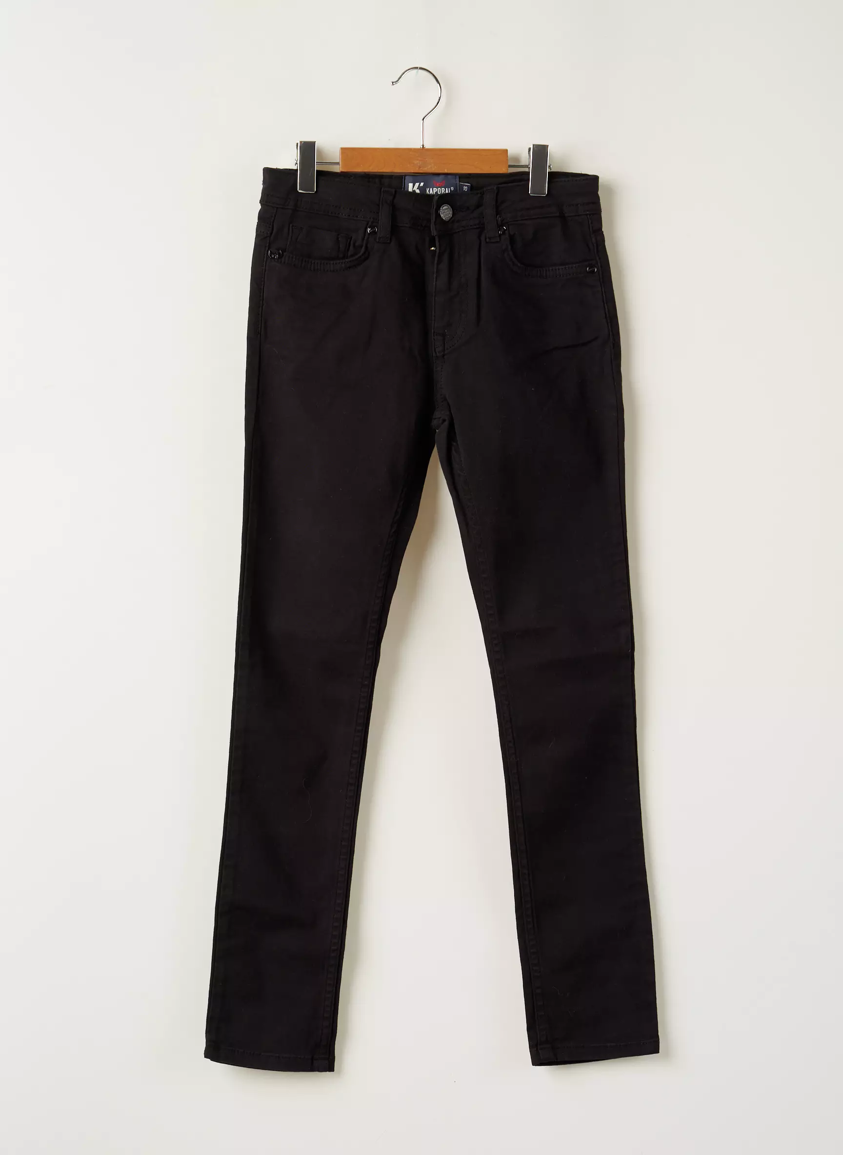 Kaporal Jeans Coupe Slim Garcon couleur noir