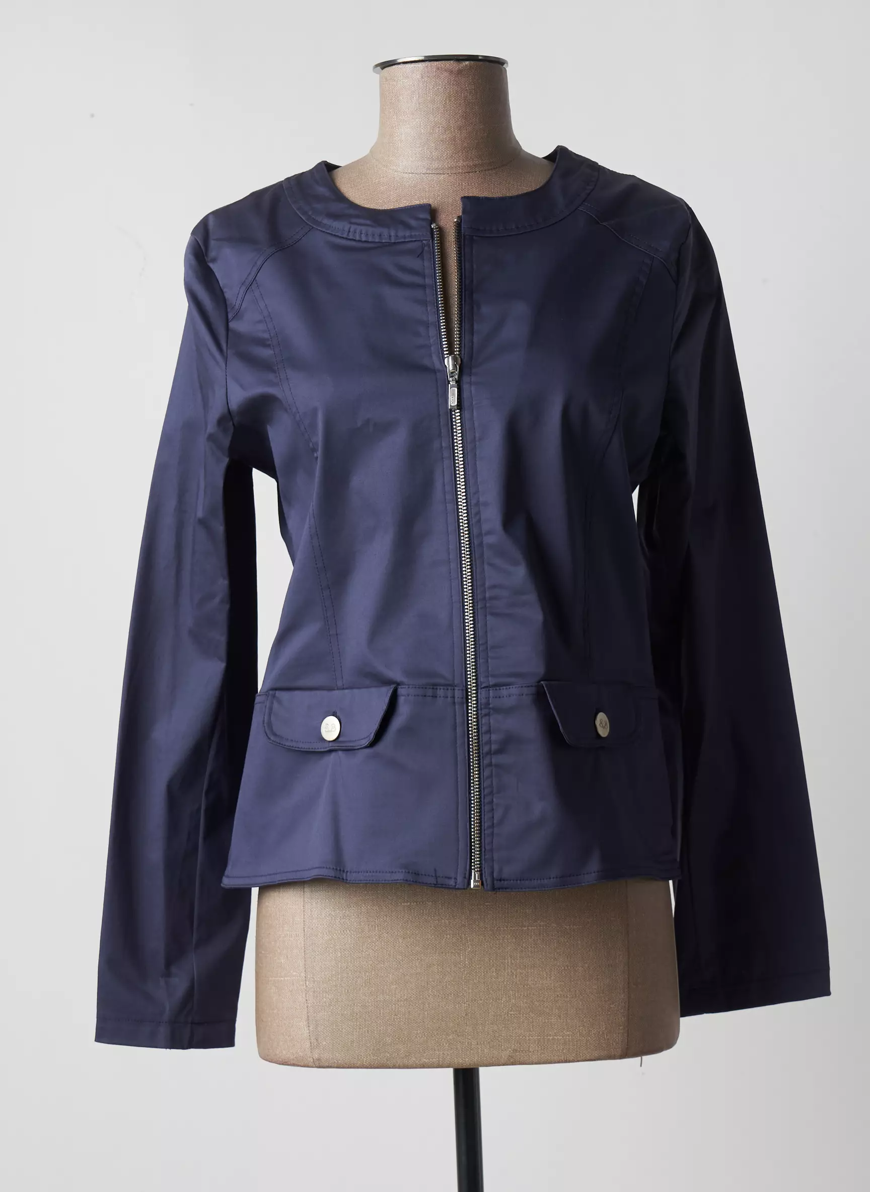 Paul Brial Vestecasual Femme couleur bleu