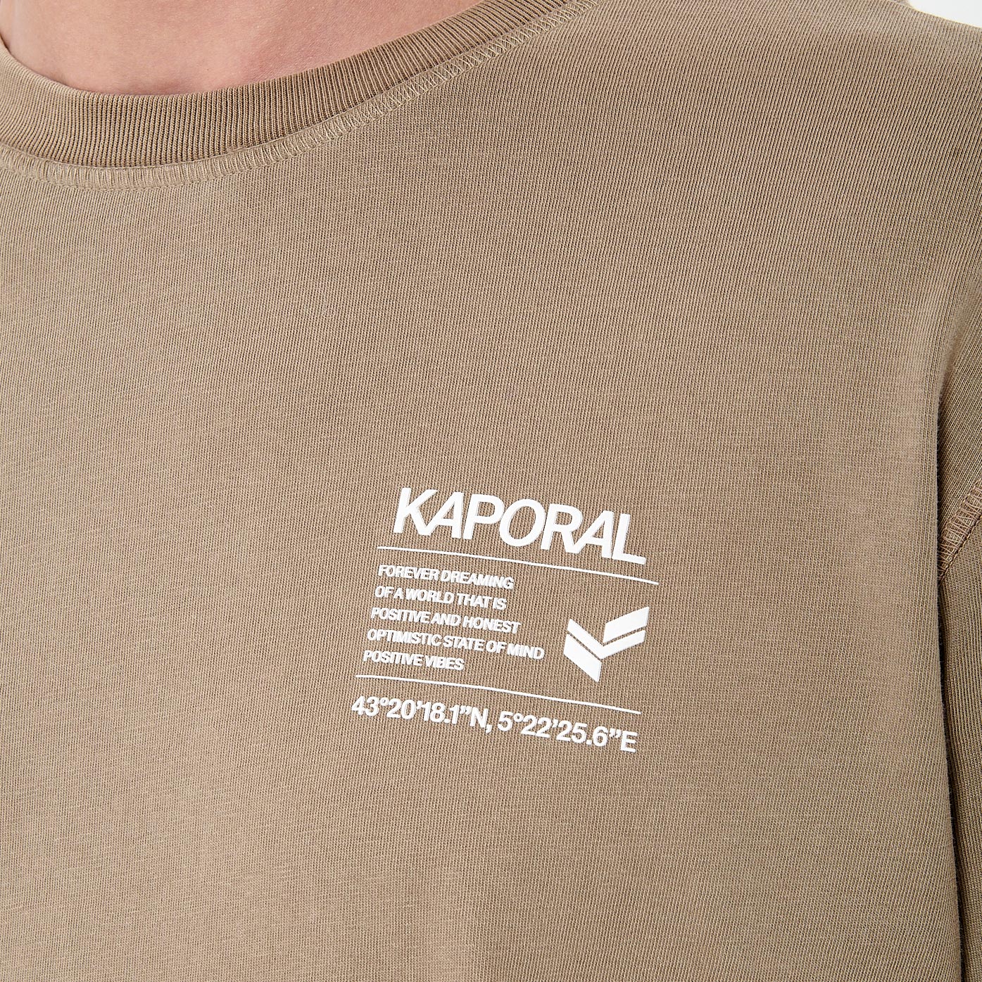 CADUC  T-shirt beige Homme