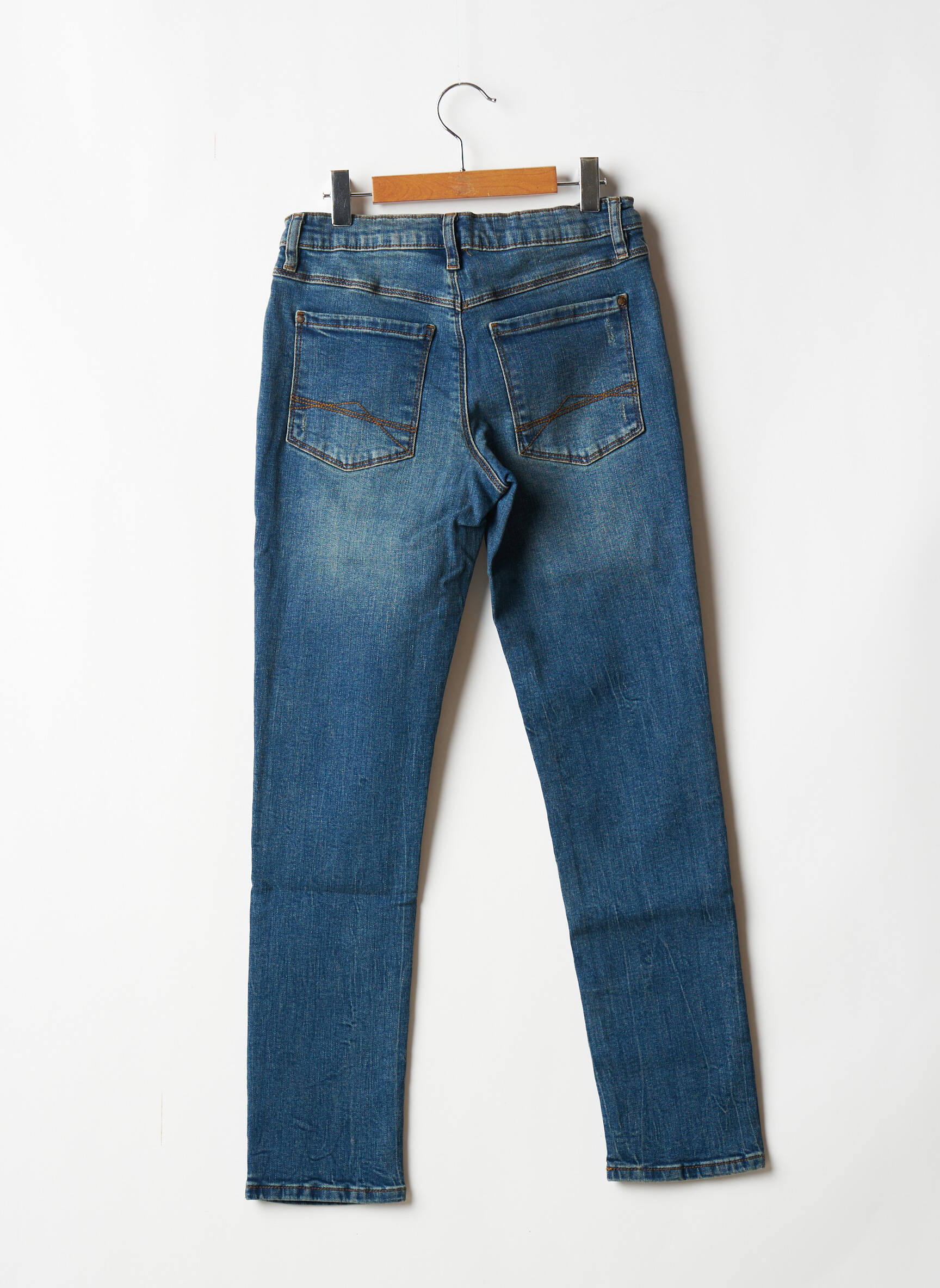 Stooker Jeans Coupe Slim Fille couleur bleu