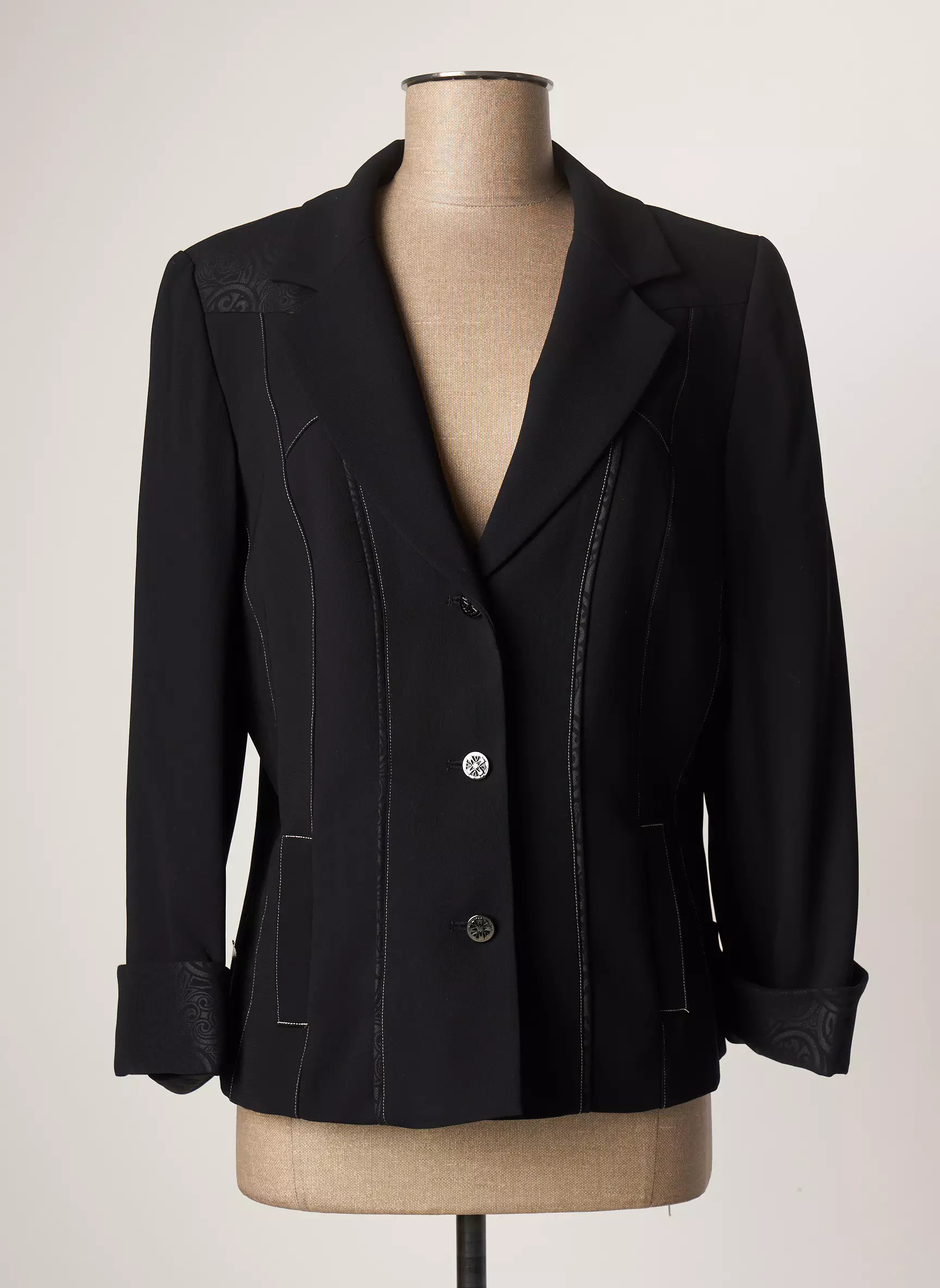 Christine Laure Blazers Femme couleur noir