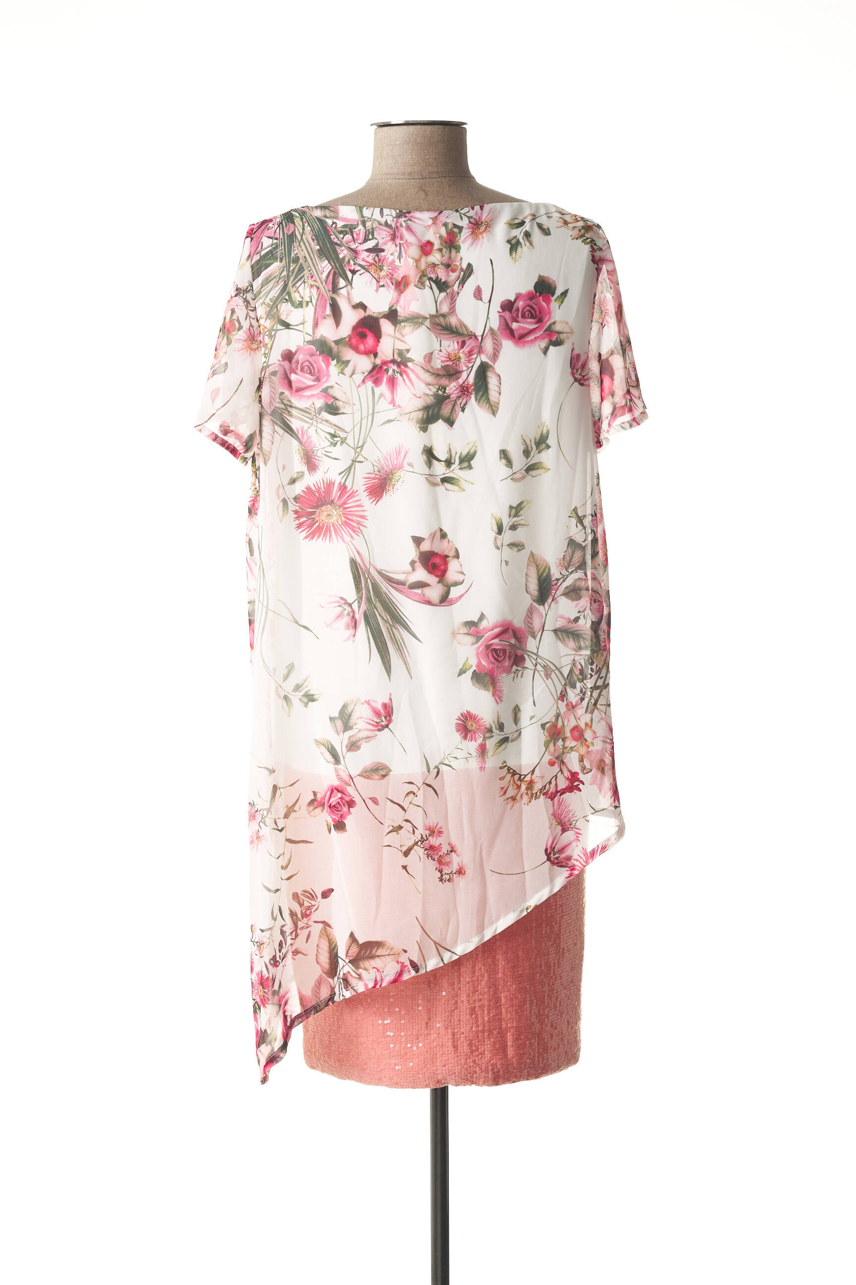 Sara Robes Maternite Femme couleur rose
