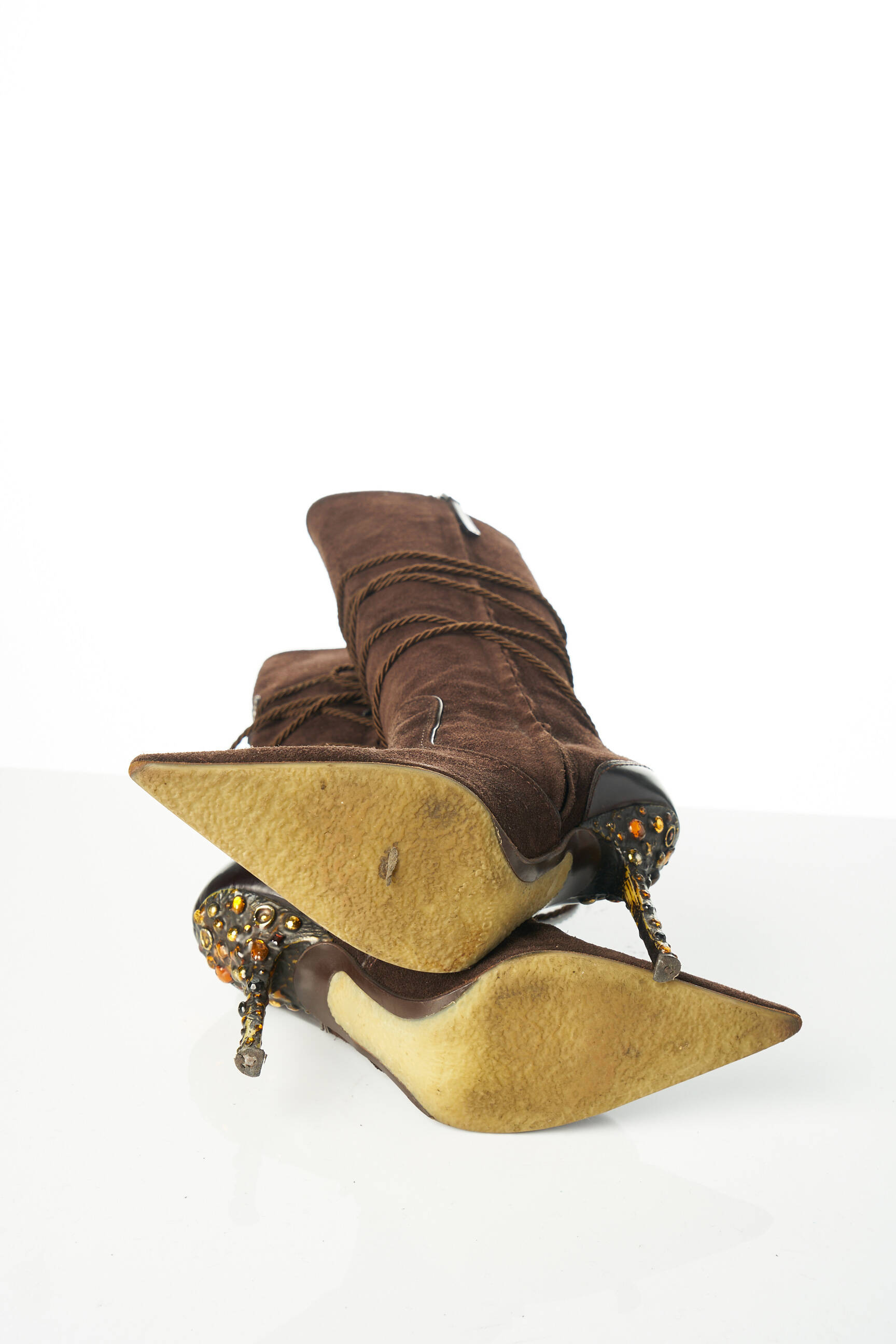 Giuseppe Zanotti Bottes Femme couleur marron