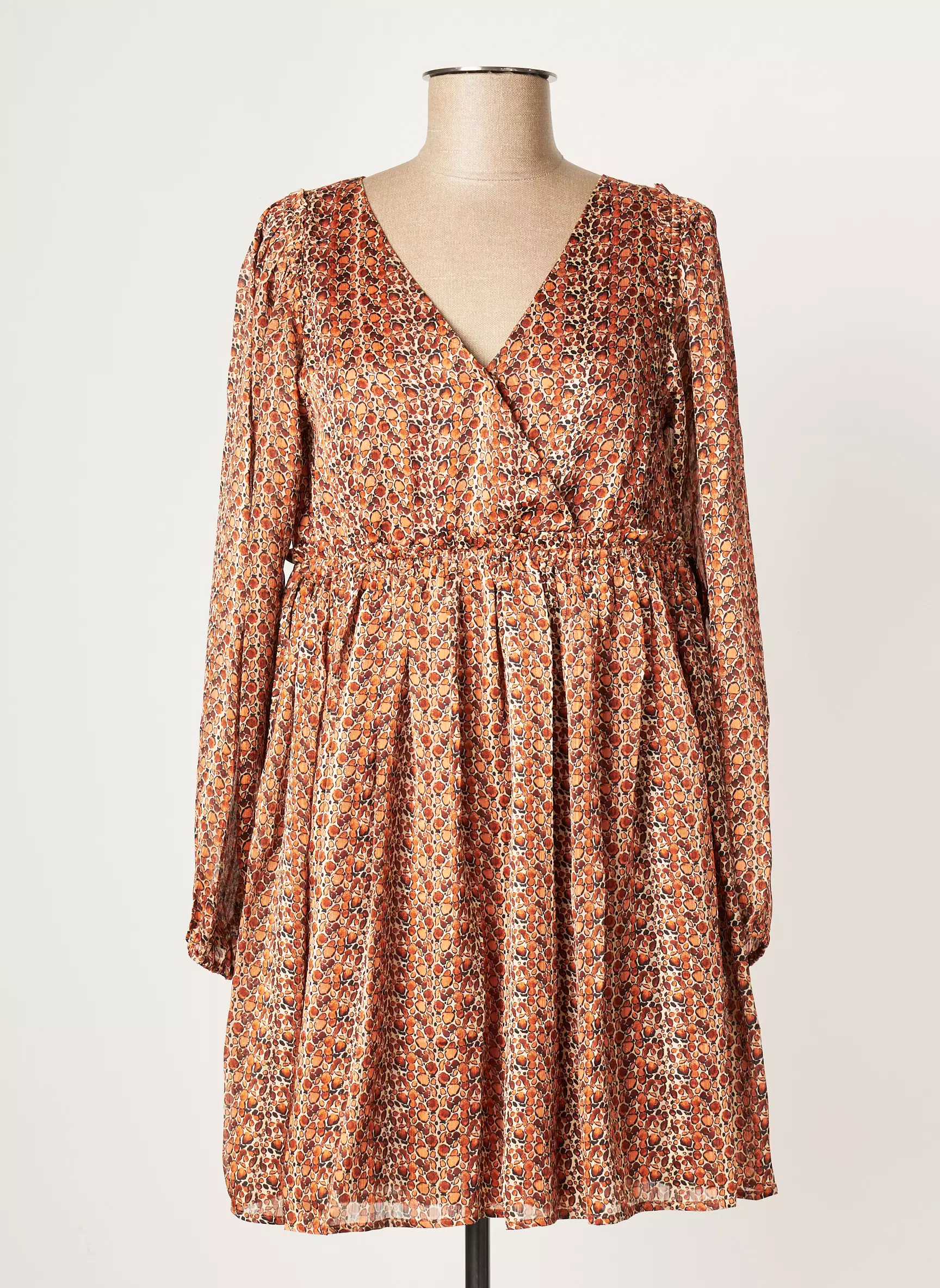 Molly Bracken Robes Courtes Femme couleur orange