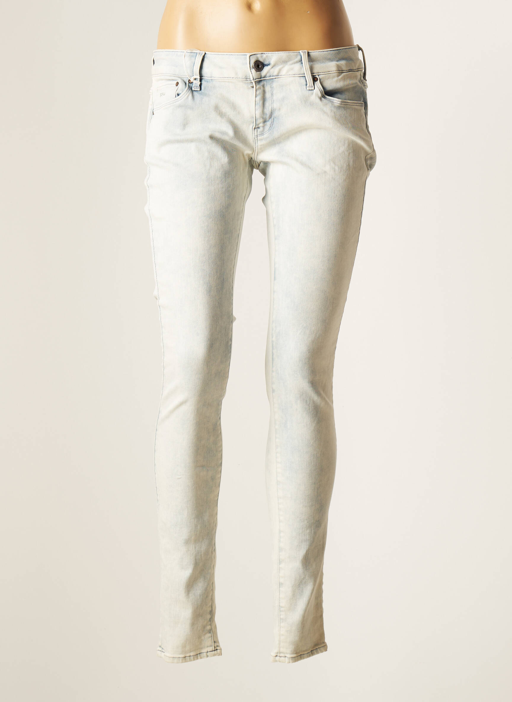 G Star Jeans Skinny Femme couleur bleu