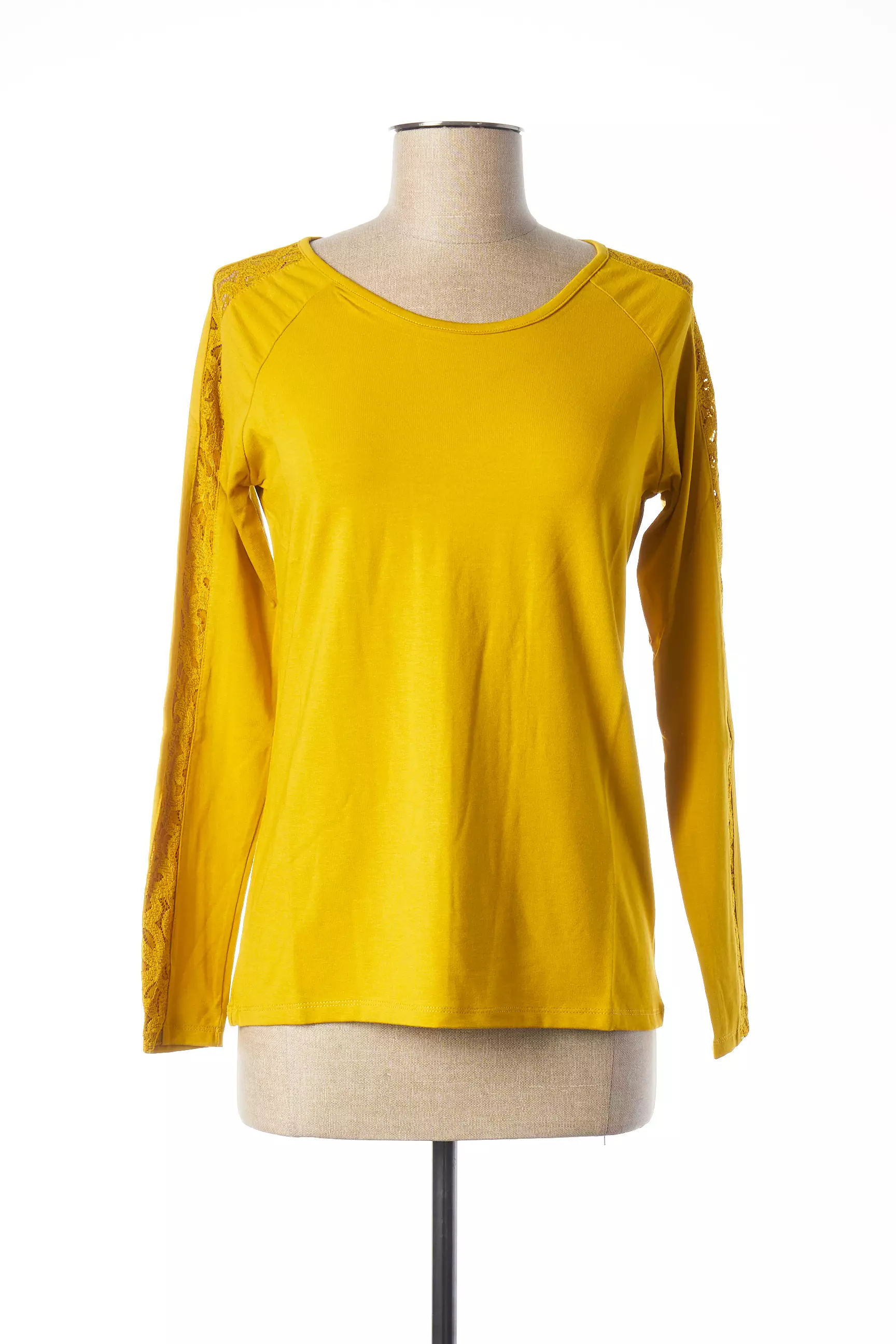 Maloka Tshirts Femme couleur jaune