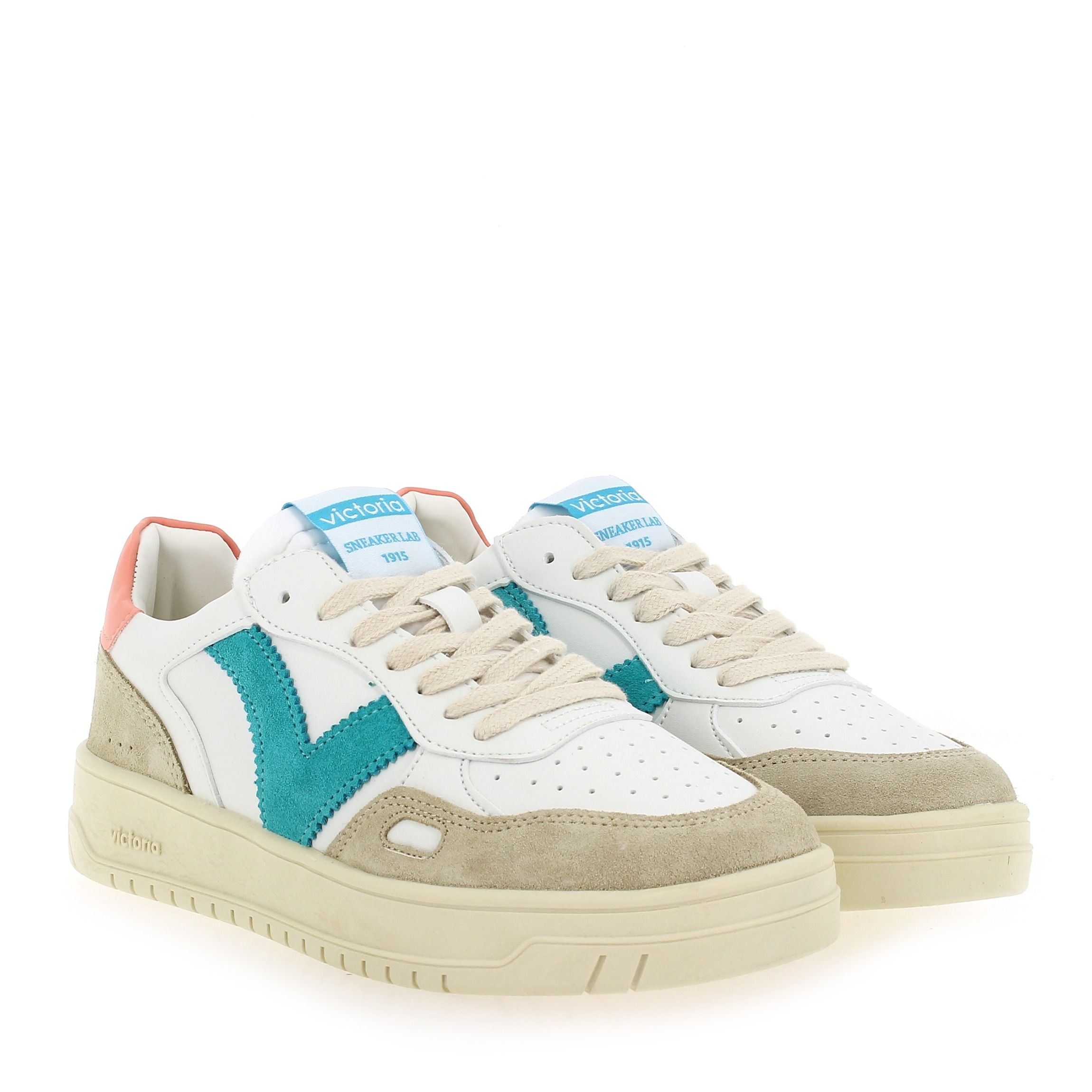 Victoria  1257101 - Blanc Turquoise