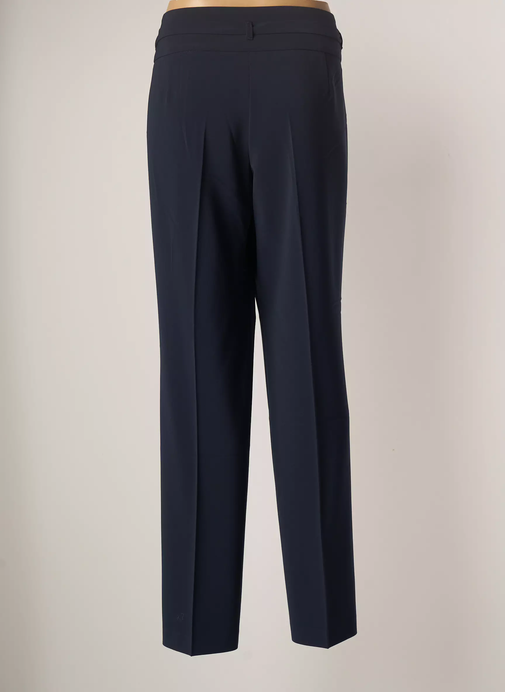 Bianca Pantalons Droits Femme couleur bleu