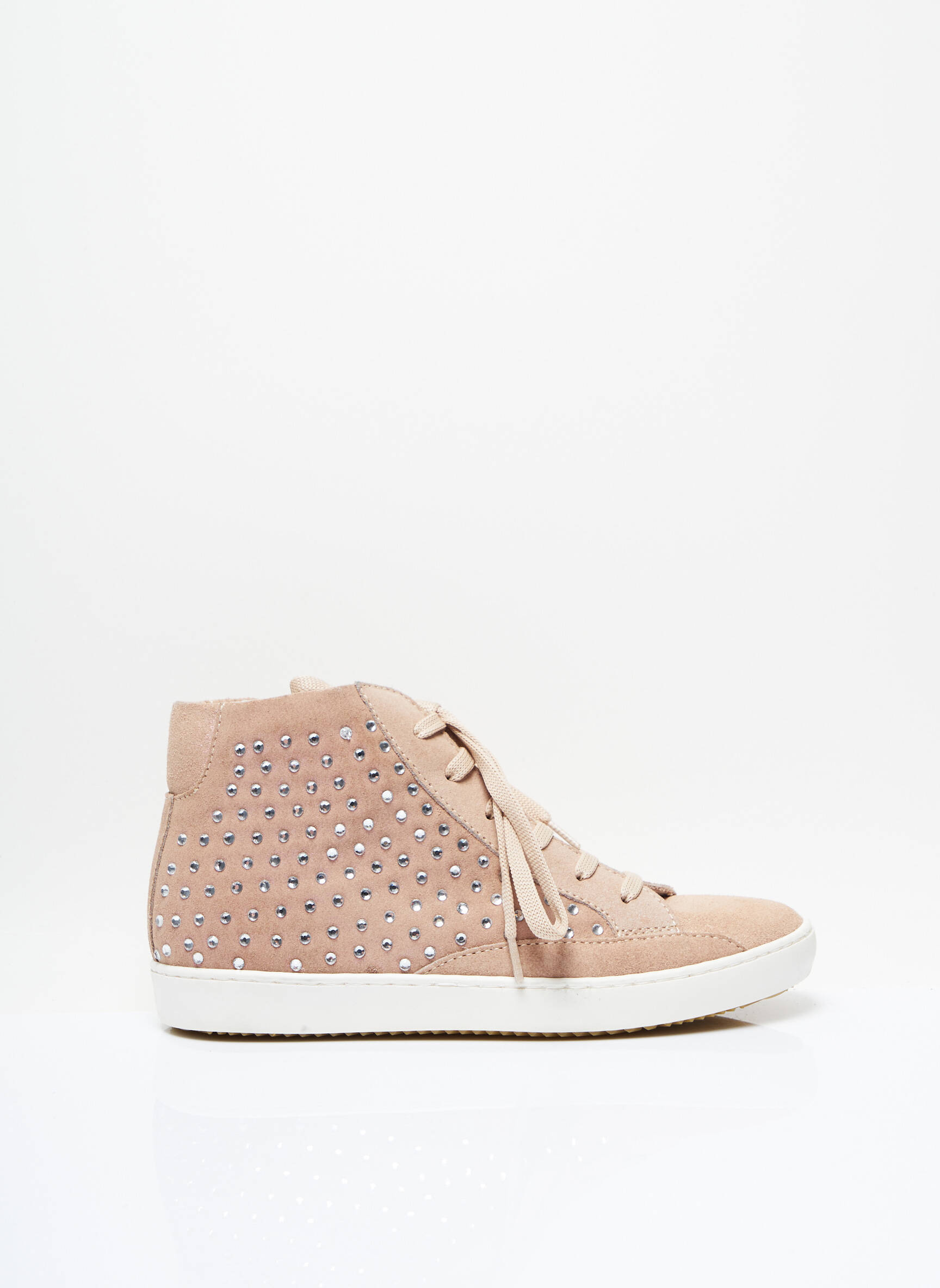 Ni Max Baskets Fille couleur beige