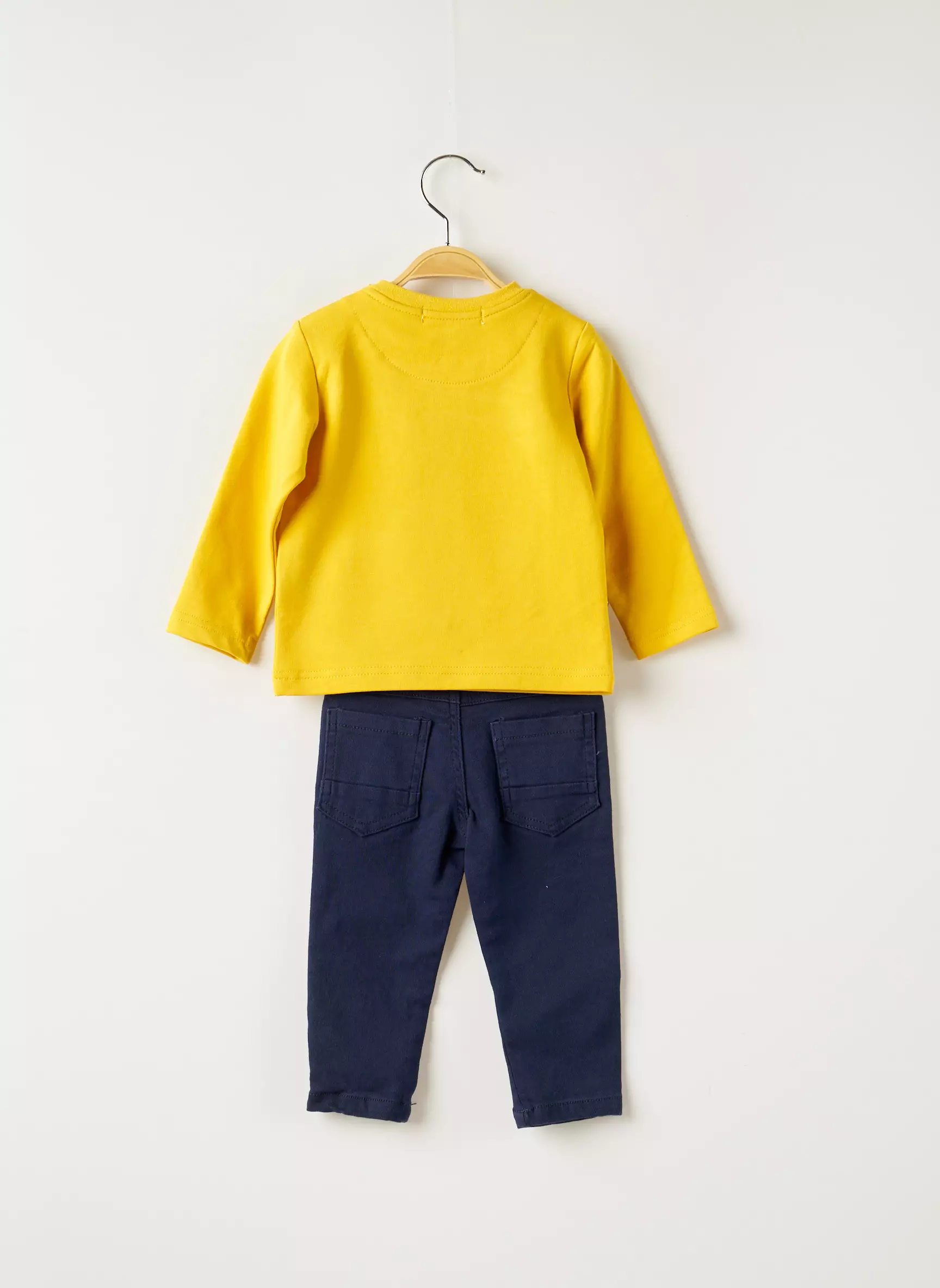Baby Bol Ensembles Pantalon Garcon couleur jaune