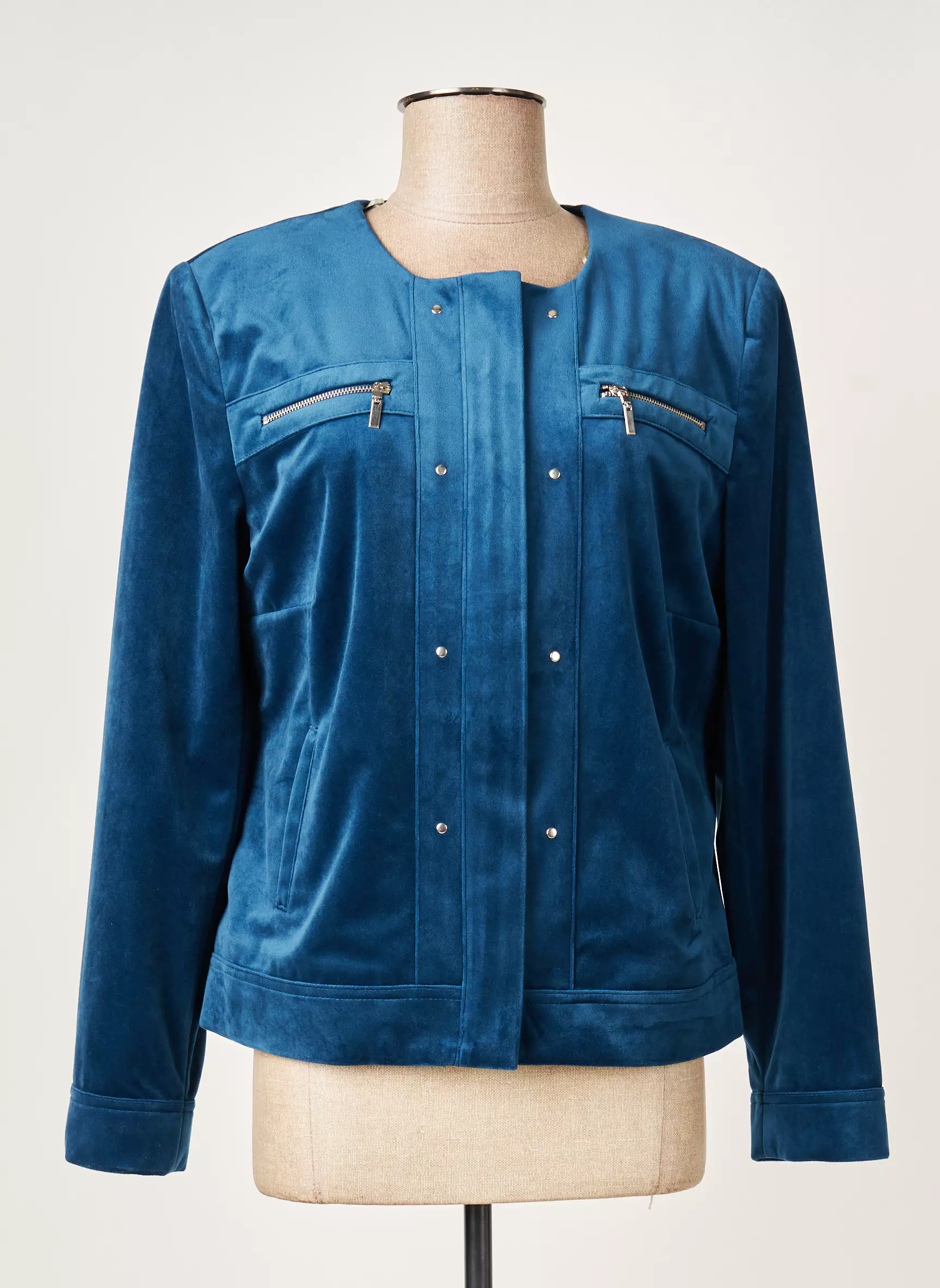 Christine Laure Vestecasual Femme couleur bleu