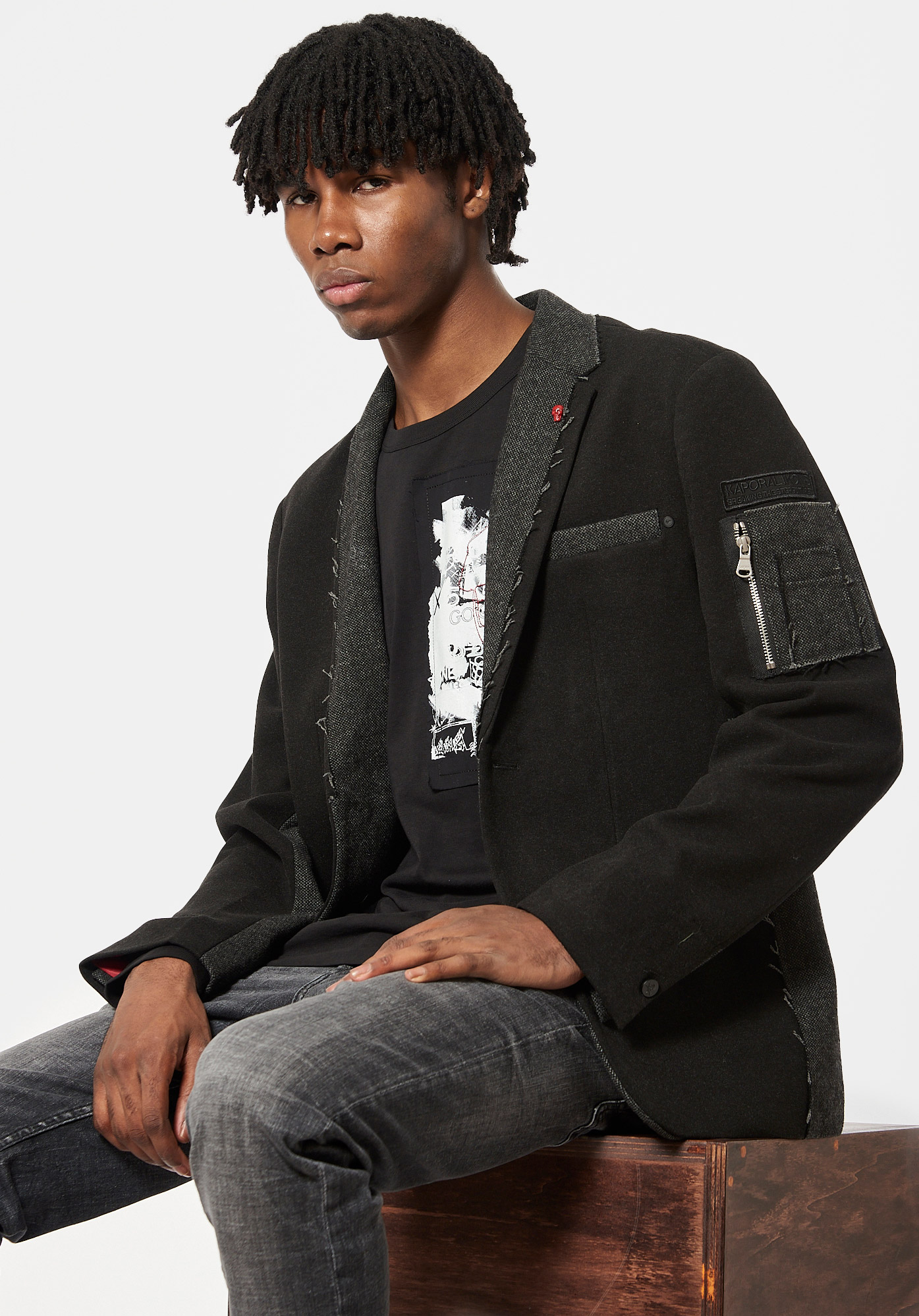 SEVNO  Blazer fantaisie Homme
