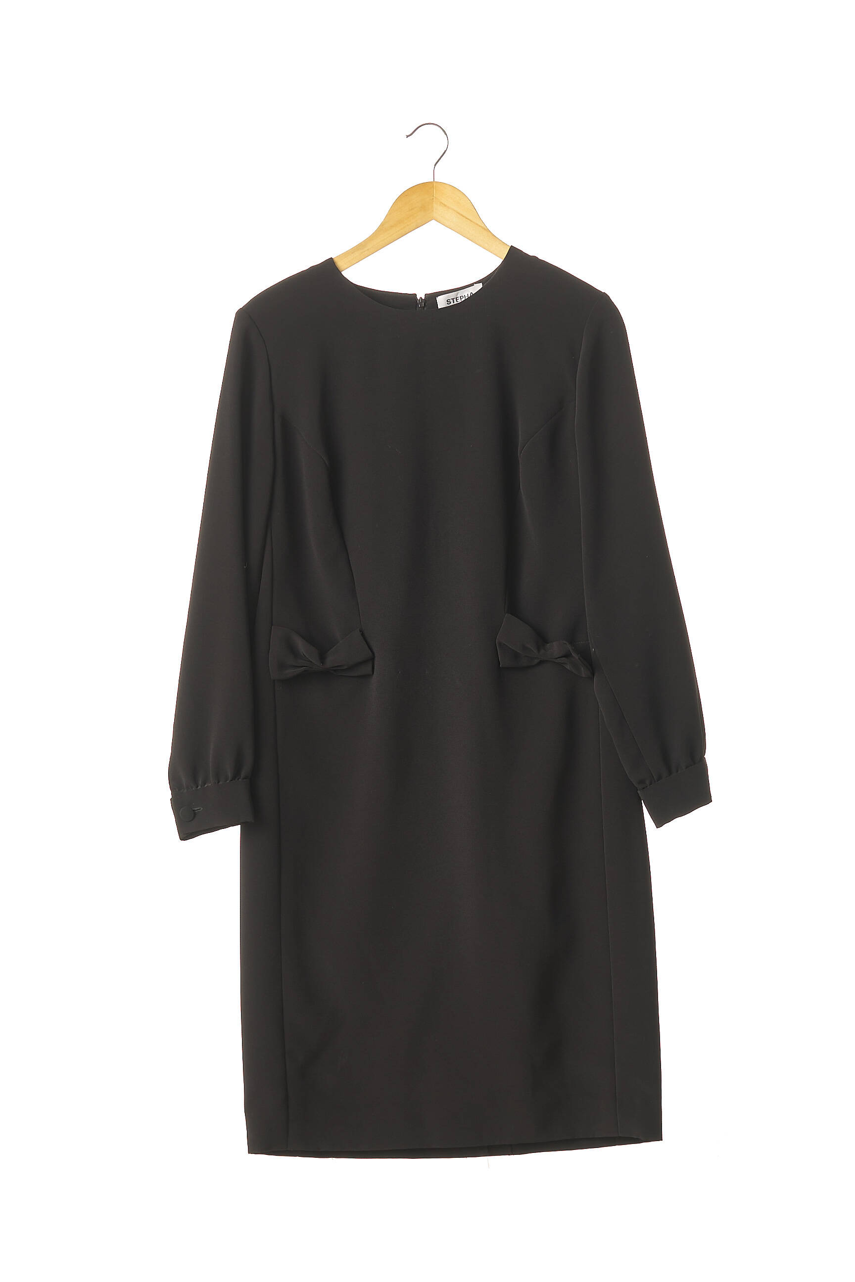 Stepha Robes Mi Longues Femme couleur noir