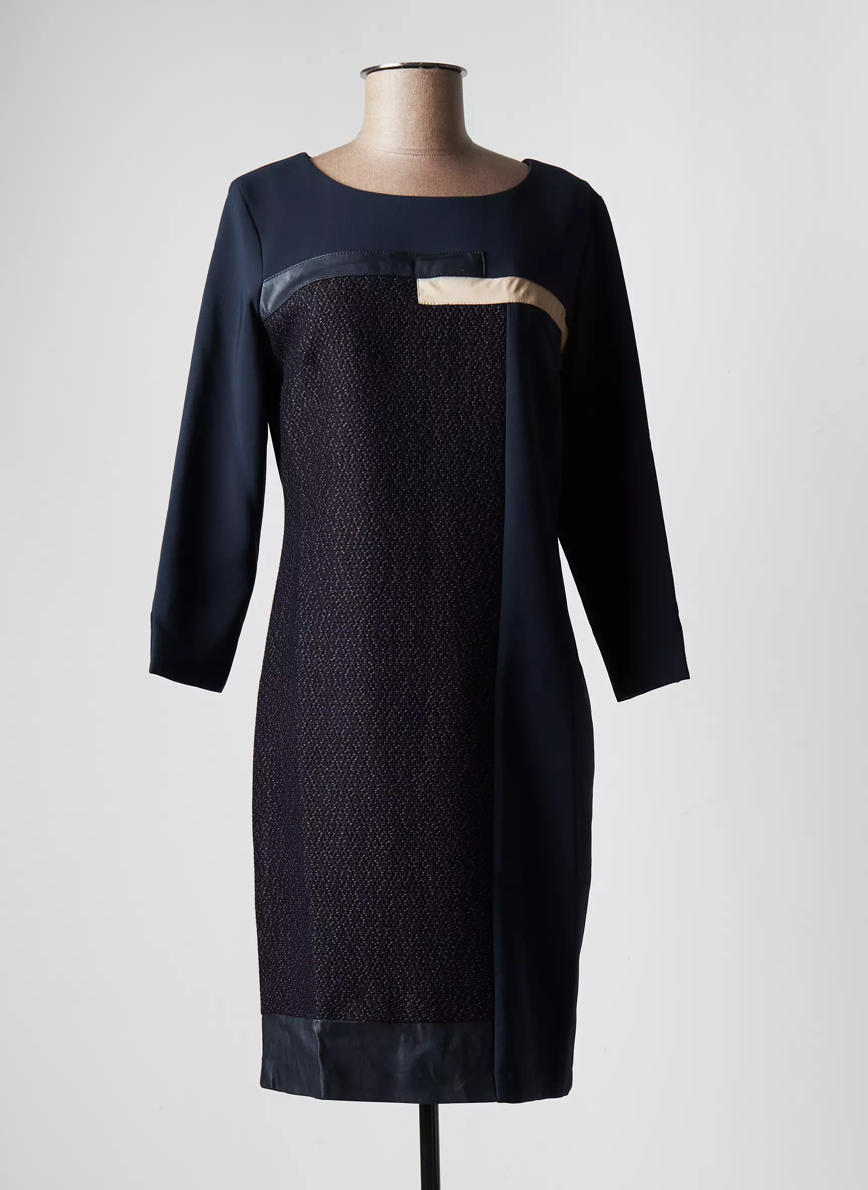 Poussiere D Etole Robes Mi Longues Femme couleur bleu