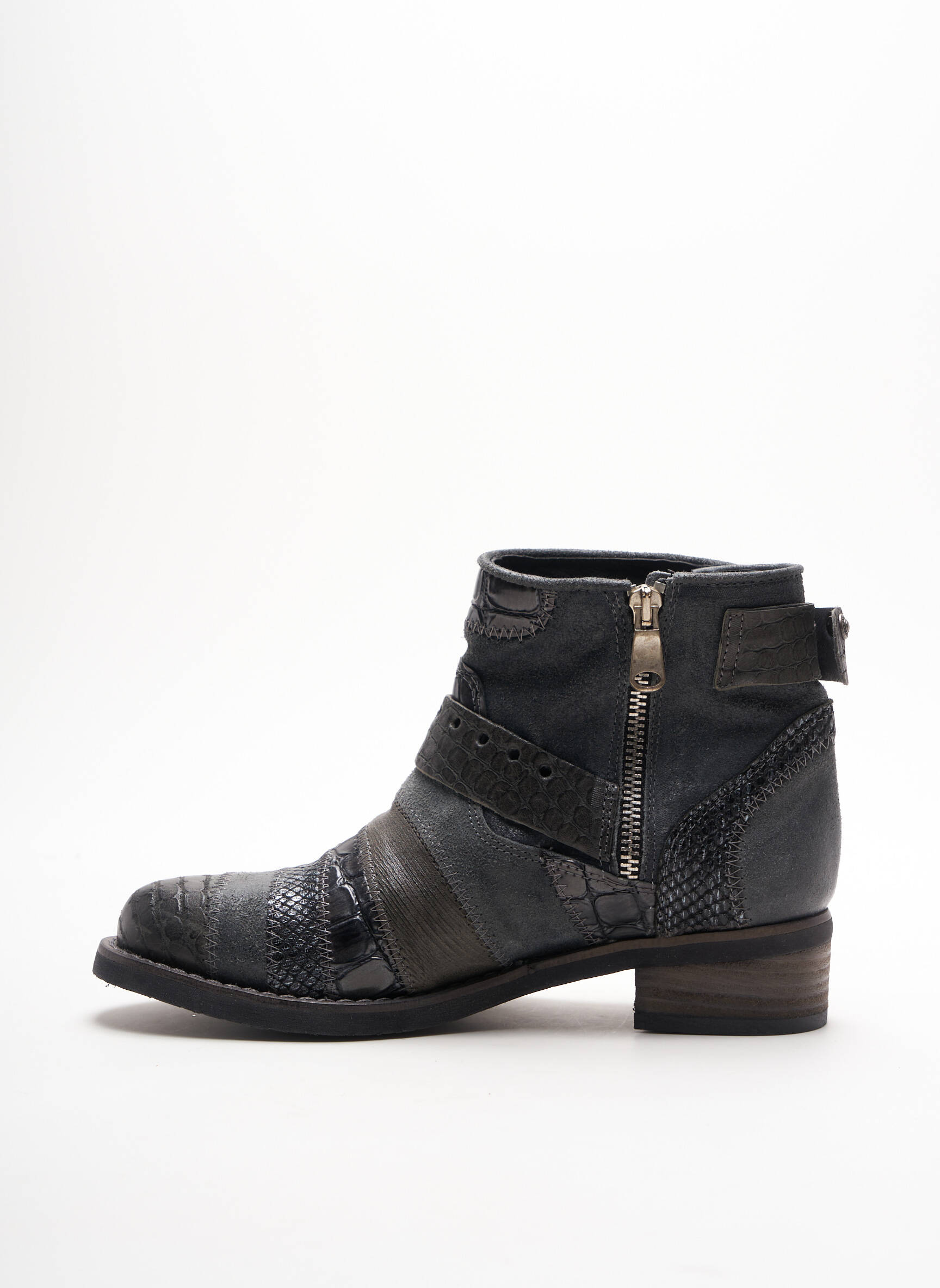 Mimmu Bottines Femme couleur gris