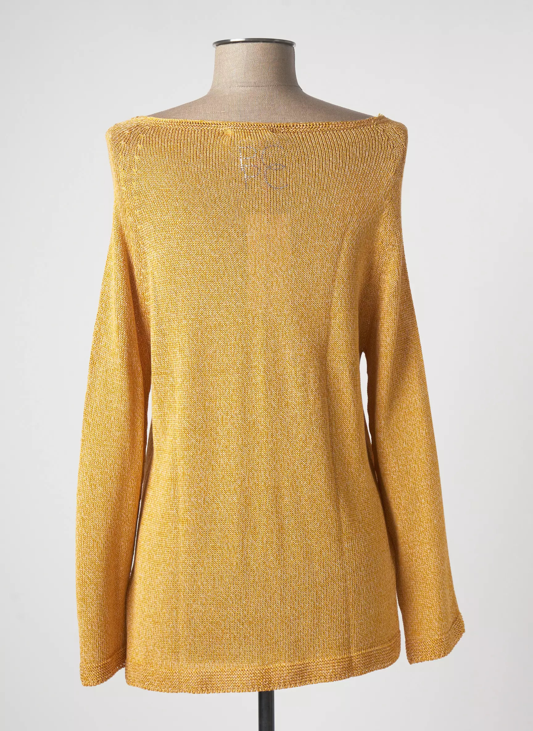 Pame Carrioni Pulls Femme couleur jaune
