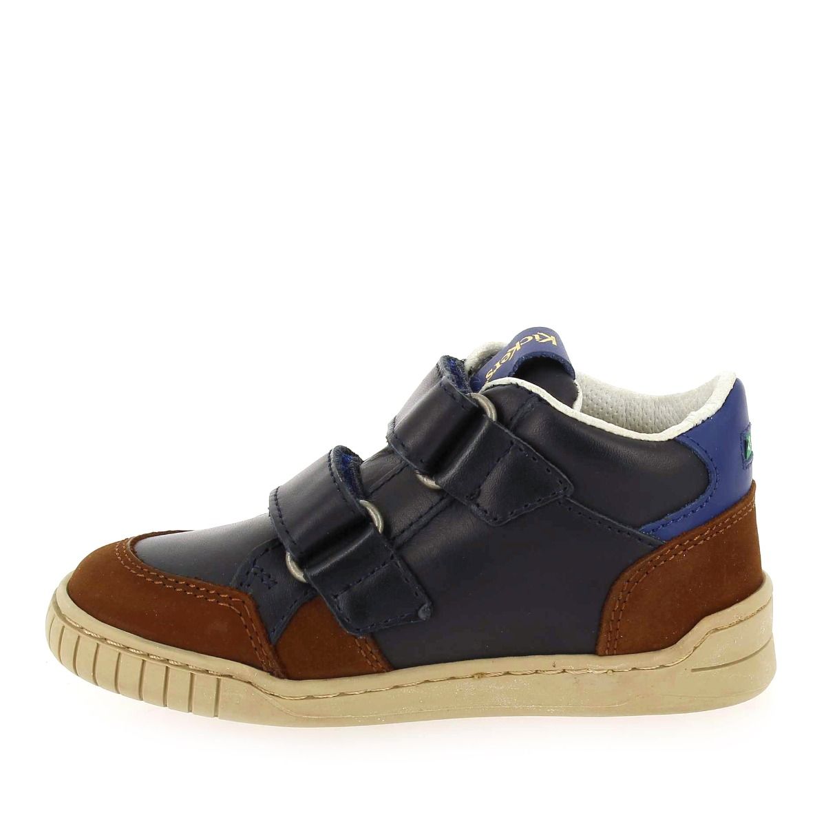 Kickers  WINCKY VEL - Marine marron