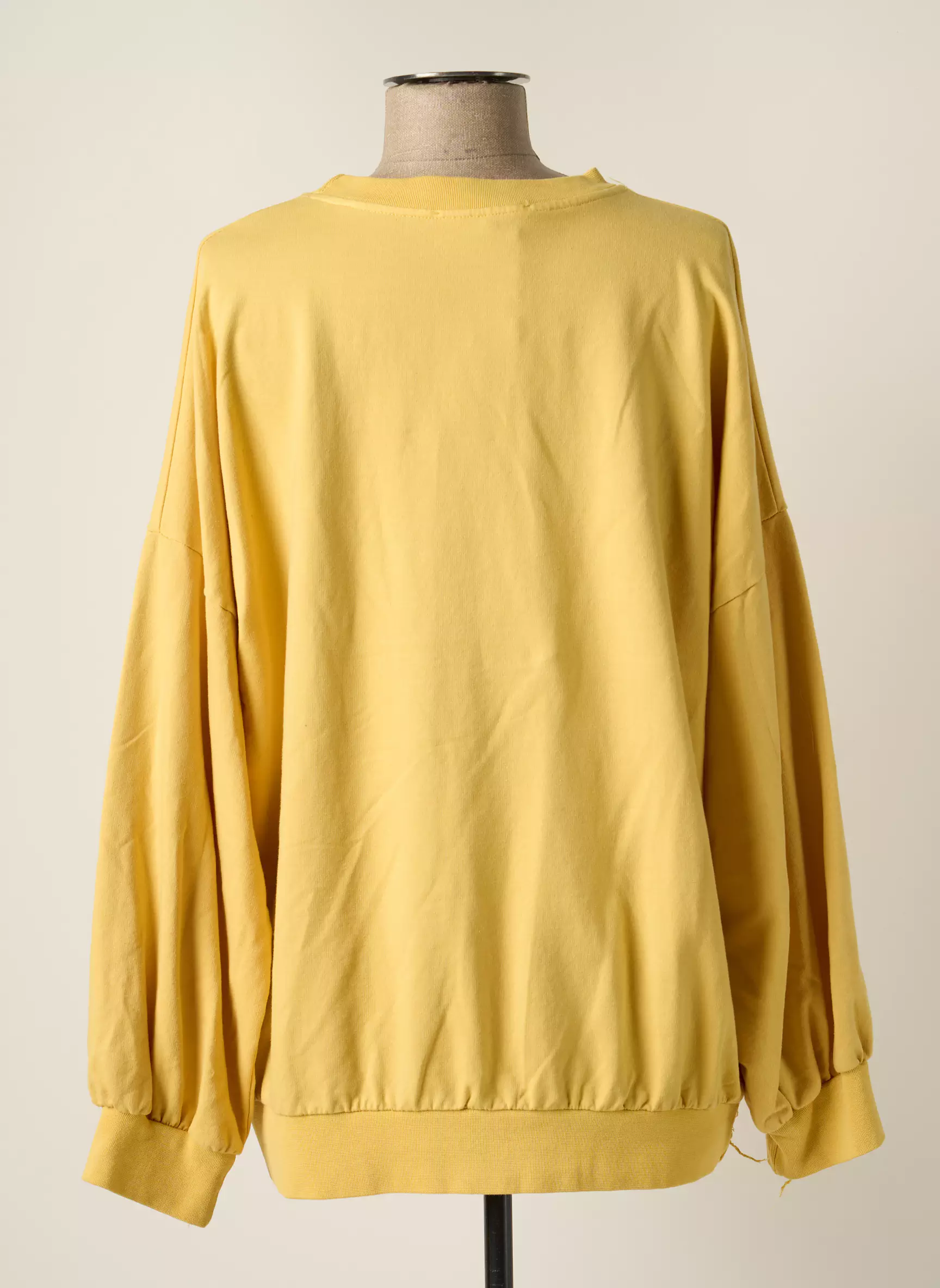 Wiya Sweats Femme couleur jaune