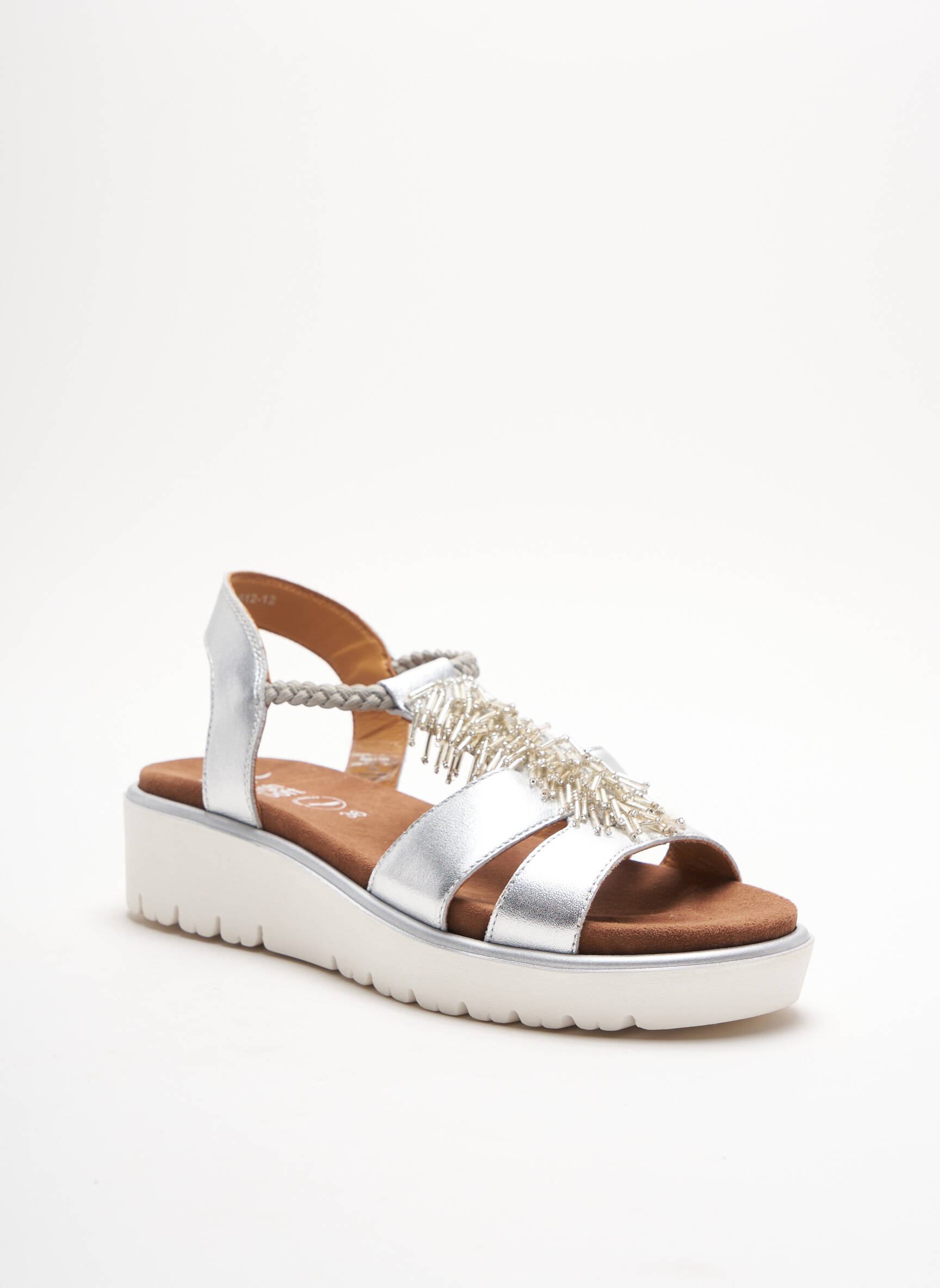 Ara Sandales Nu Pieds Femme couleur gris