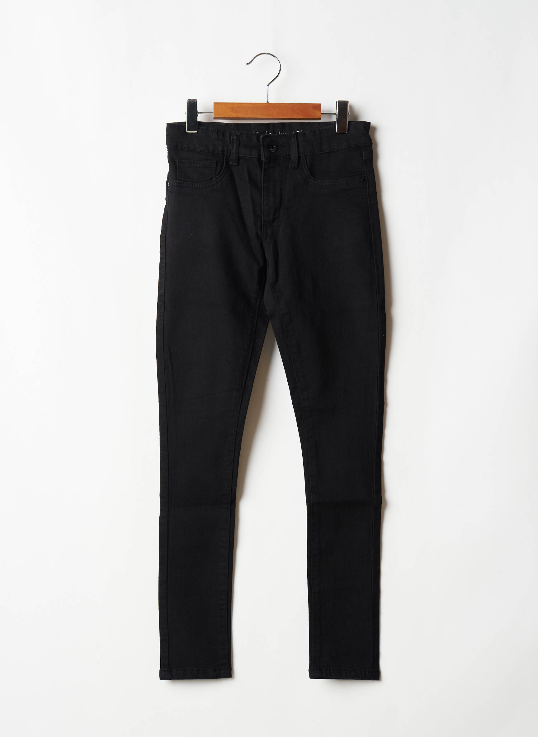 Stooker Jeans Coupe Slim Fille couleur noir