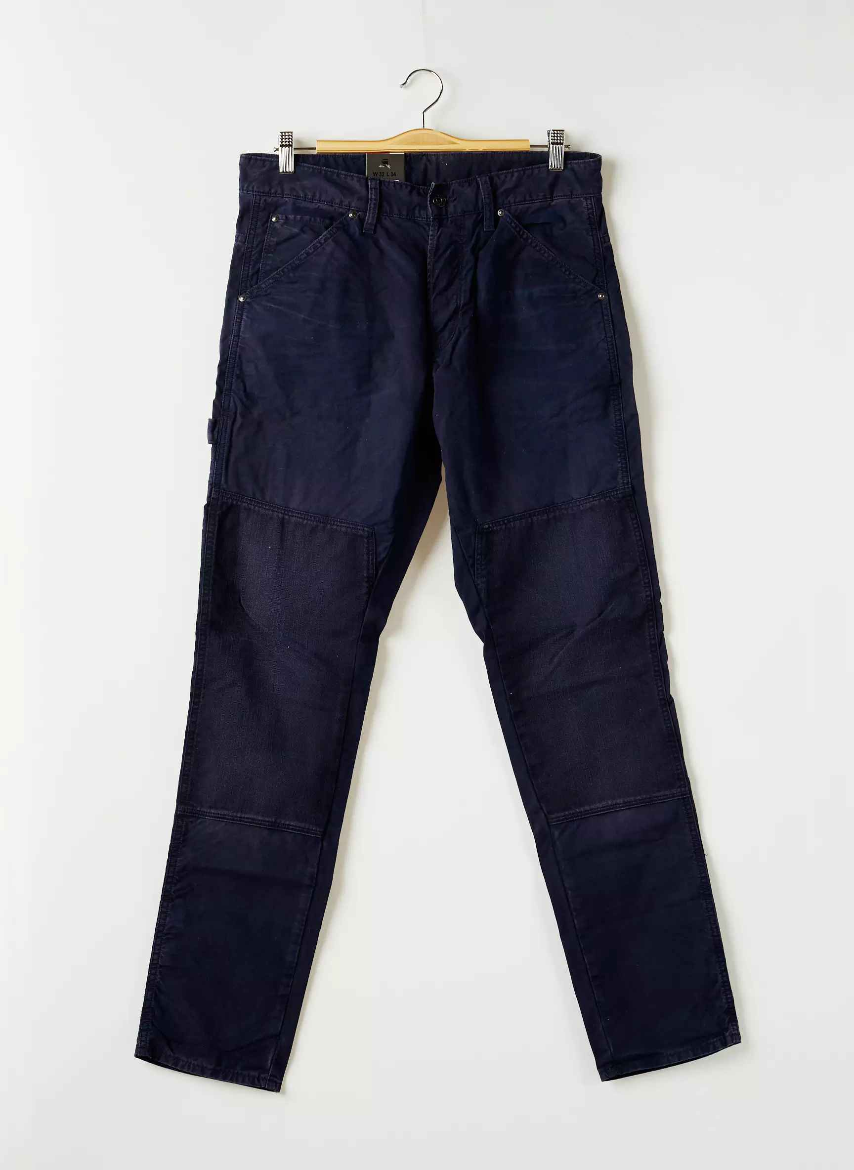 G Star Pantalons Slim Homme couleur bleu