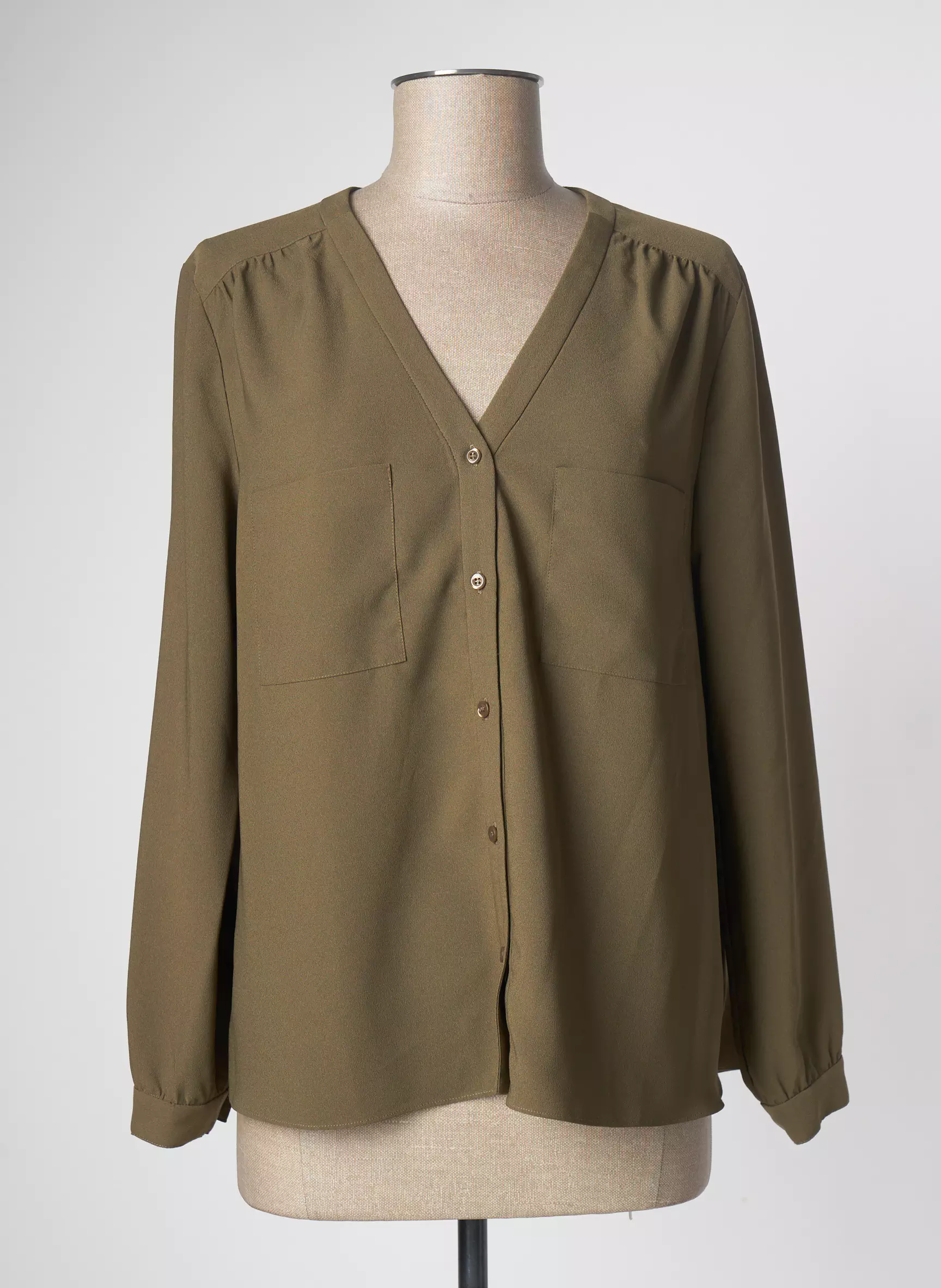 Athe Chemisiers Femme couleur vert