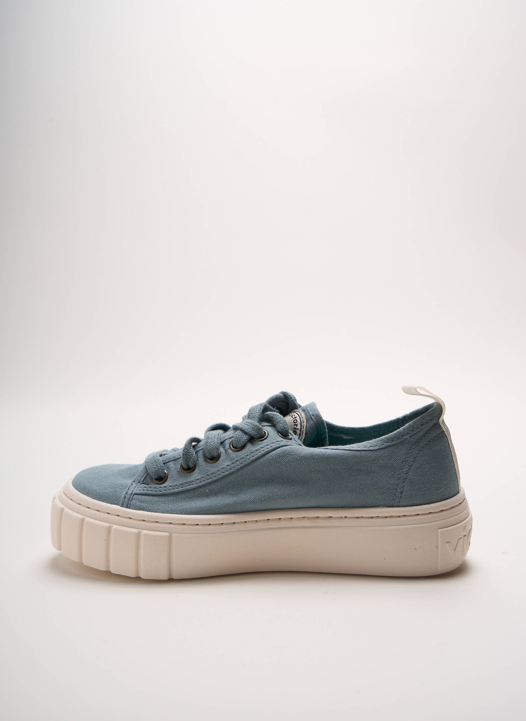 Victoria Baskets Femme couleur bleu