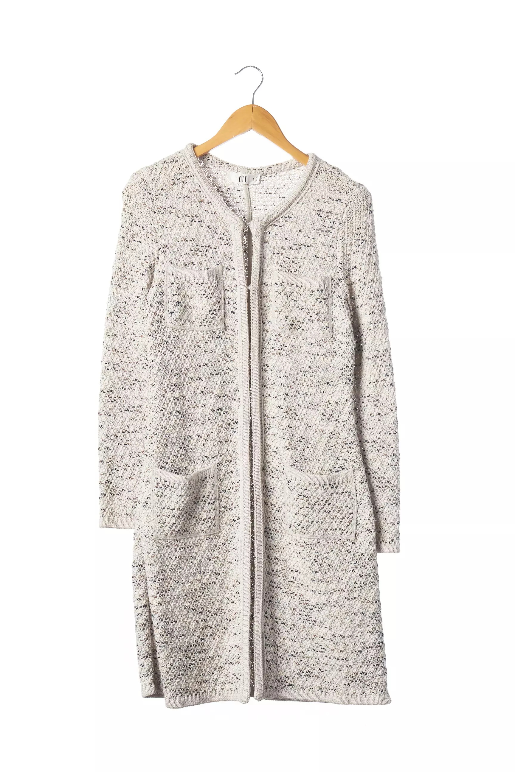 Lil Pour L Autre Cardigans Femme couleur gris
