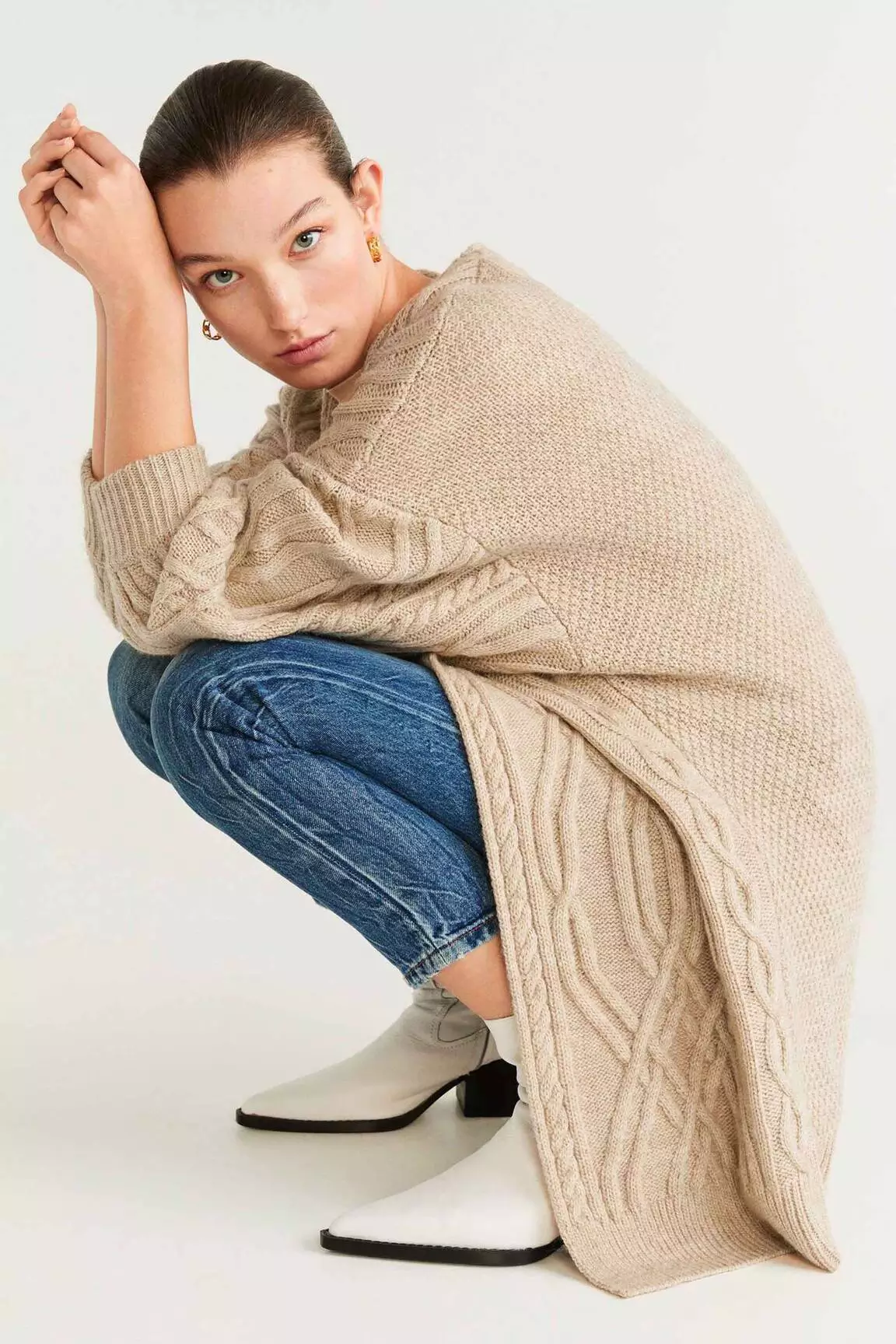 Mango Cardigans Femme couleur gris