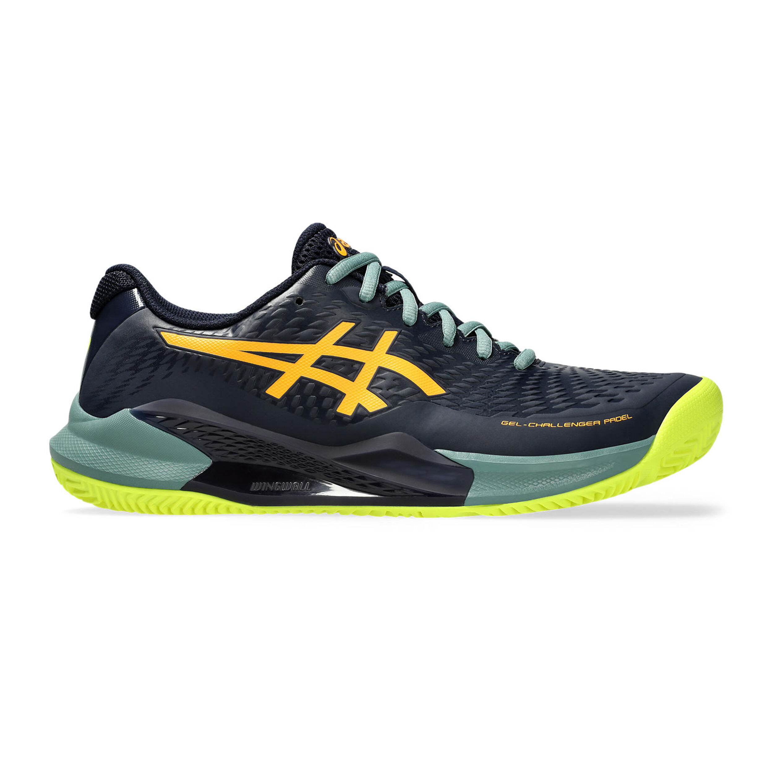 Gel-Challenger 14 Padelschuh Herren - Dunkelblau, Orange