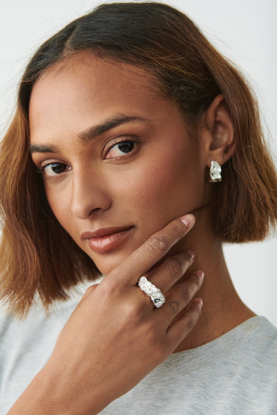 Crinkled ring